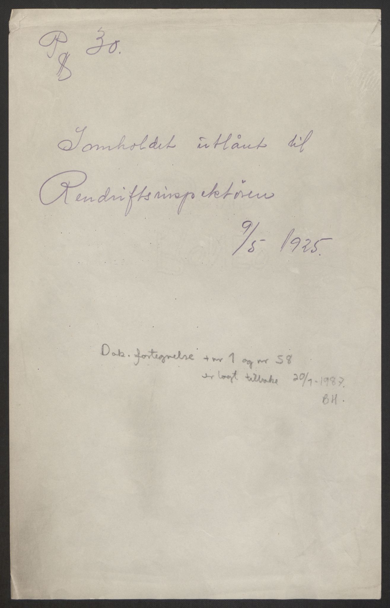 Landbruksdepartementet, Kontorer for reindrift og ferskvannsfiske, AV/RA-S-1247/2/E/Eb/L0014: Lappekommisjonen, 1885-1890, s. 1363