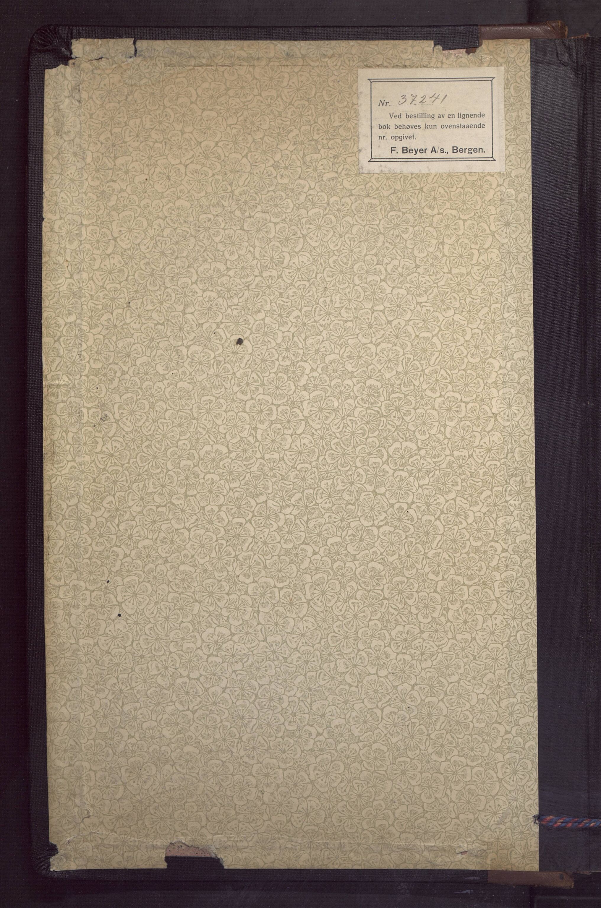Bergen kommune. Bygningssjefen, BBA/A-0430.1/A/Ab/L0016: Forhandlingsprotokoll, 1916-1923