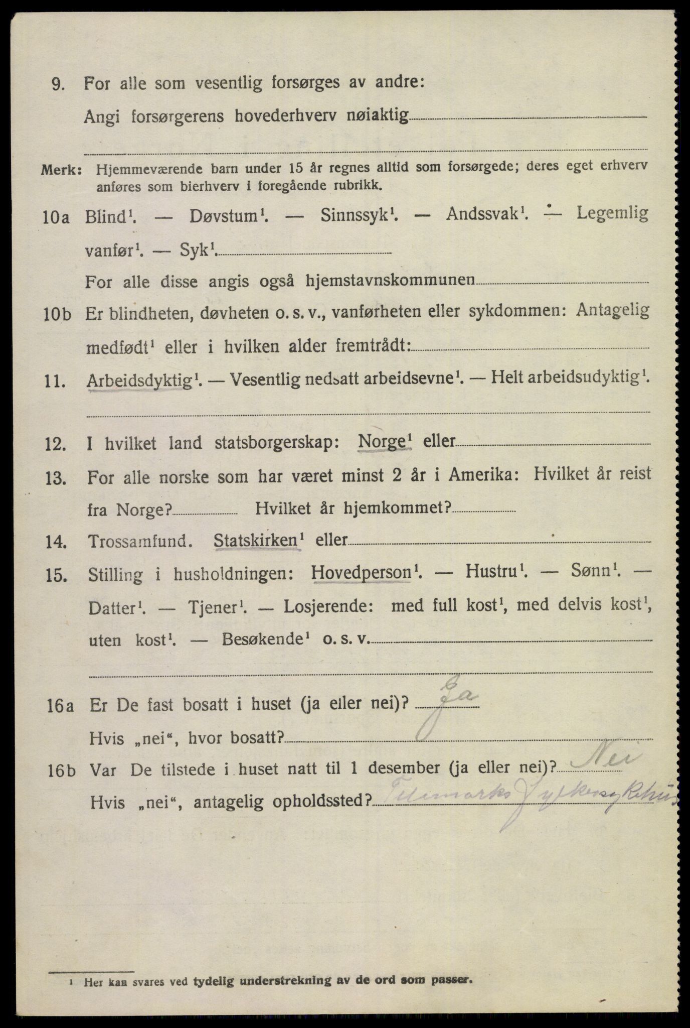 SAKO, Folketelling 1920 for 0811 Siljan herred, 1920, s. 958