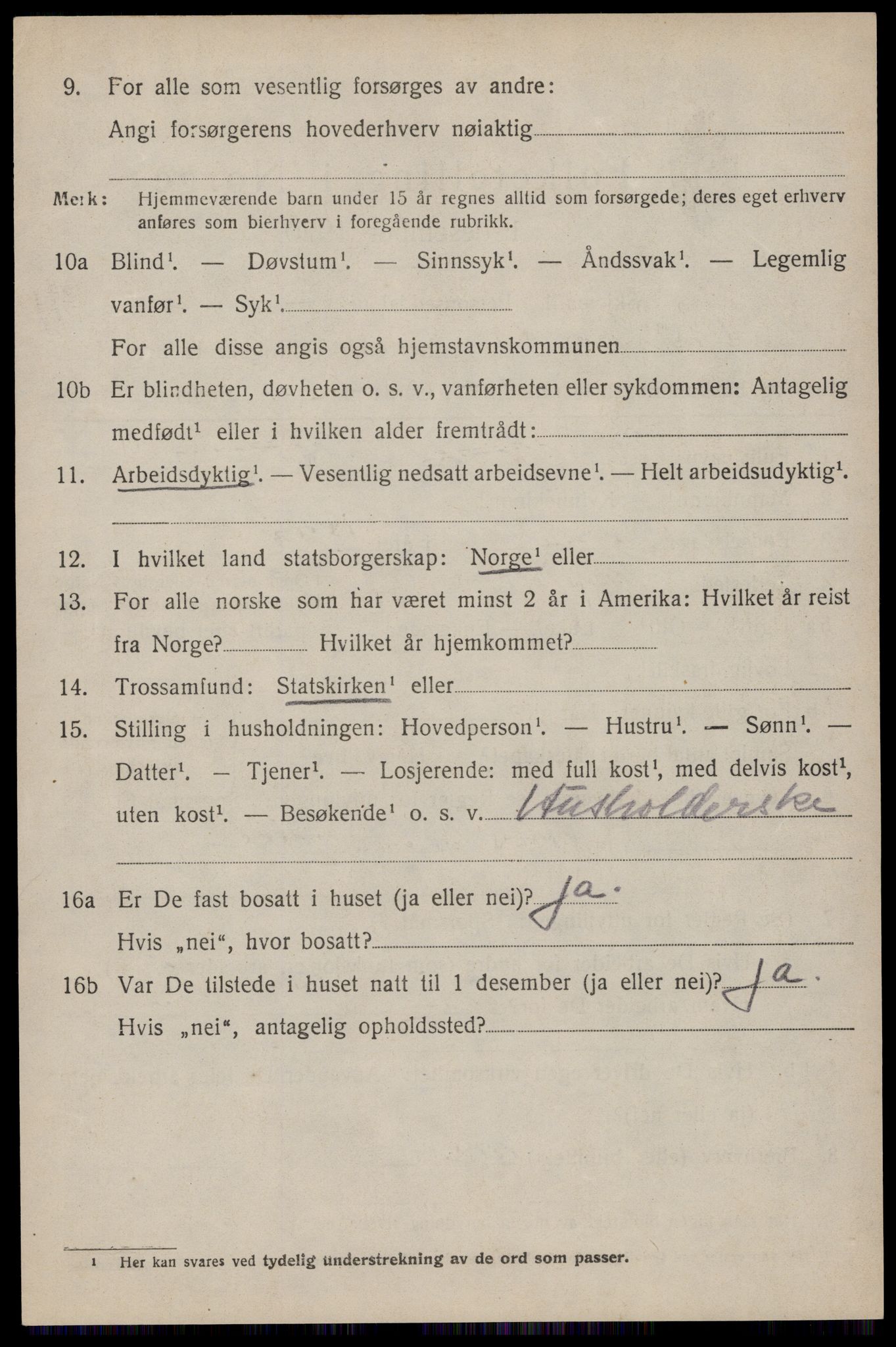 SAST, Folketelling 1920 for 1124 Håland herred, 1920, s. 7156