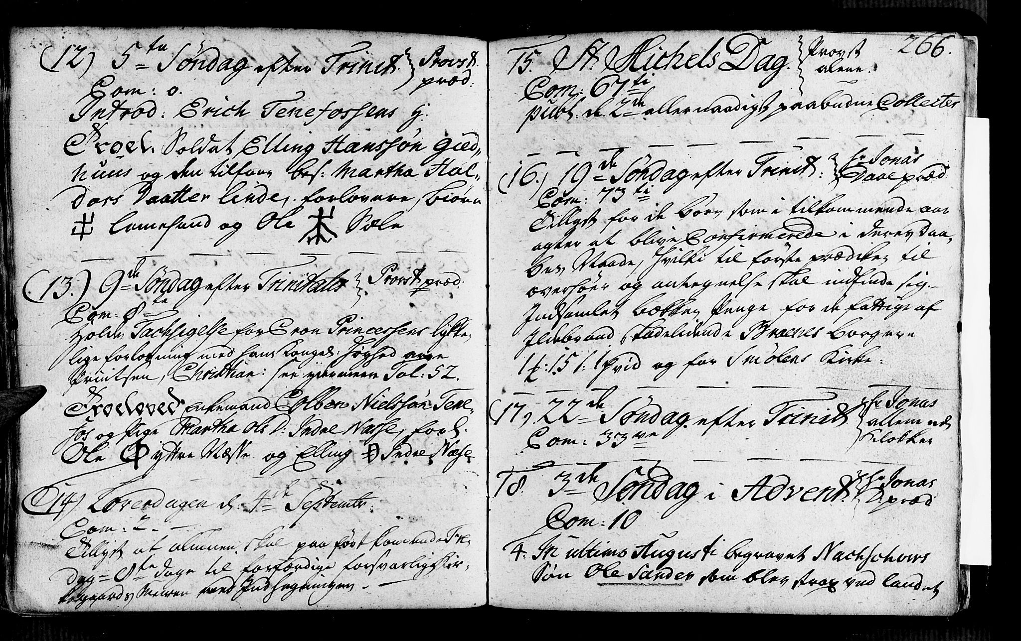 Vik sokneprestembete, SAB/A-81501: Ministerialbok nr. A 2 /4, 1740-1754, s. 266