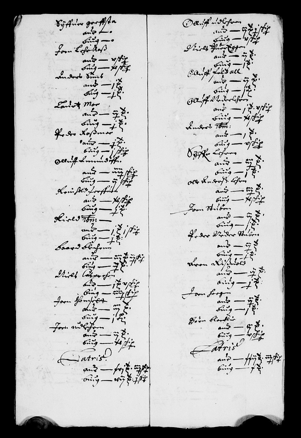 Rentekammeret inntil 1814, Reviderte regnskaper, Lensregnskaper, AV/RA-EA-5023/R/Rb/Rbw/L0121: Trondheim len, 1655-1656