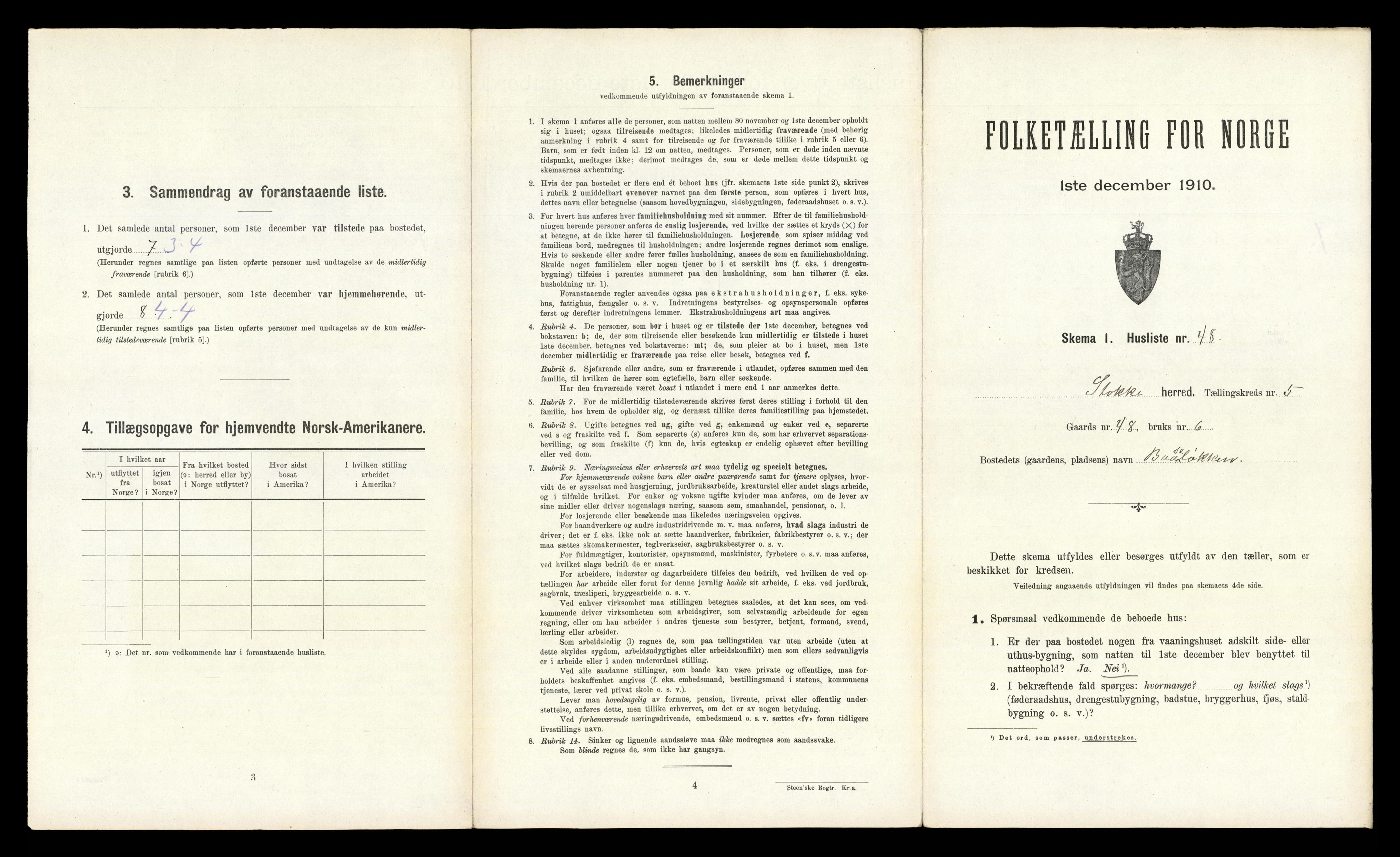 RA, Folketelling 1910 for 0720 Stokke herred, 1910, s. 992