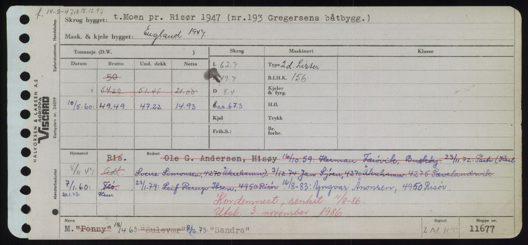 Sjøfartsdirektoratet med forløpere, Skipsmålingen, AV/RA-S-1627/H/Hd/L0032: Fartøy, San-Seve, s. 81