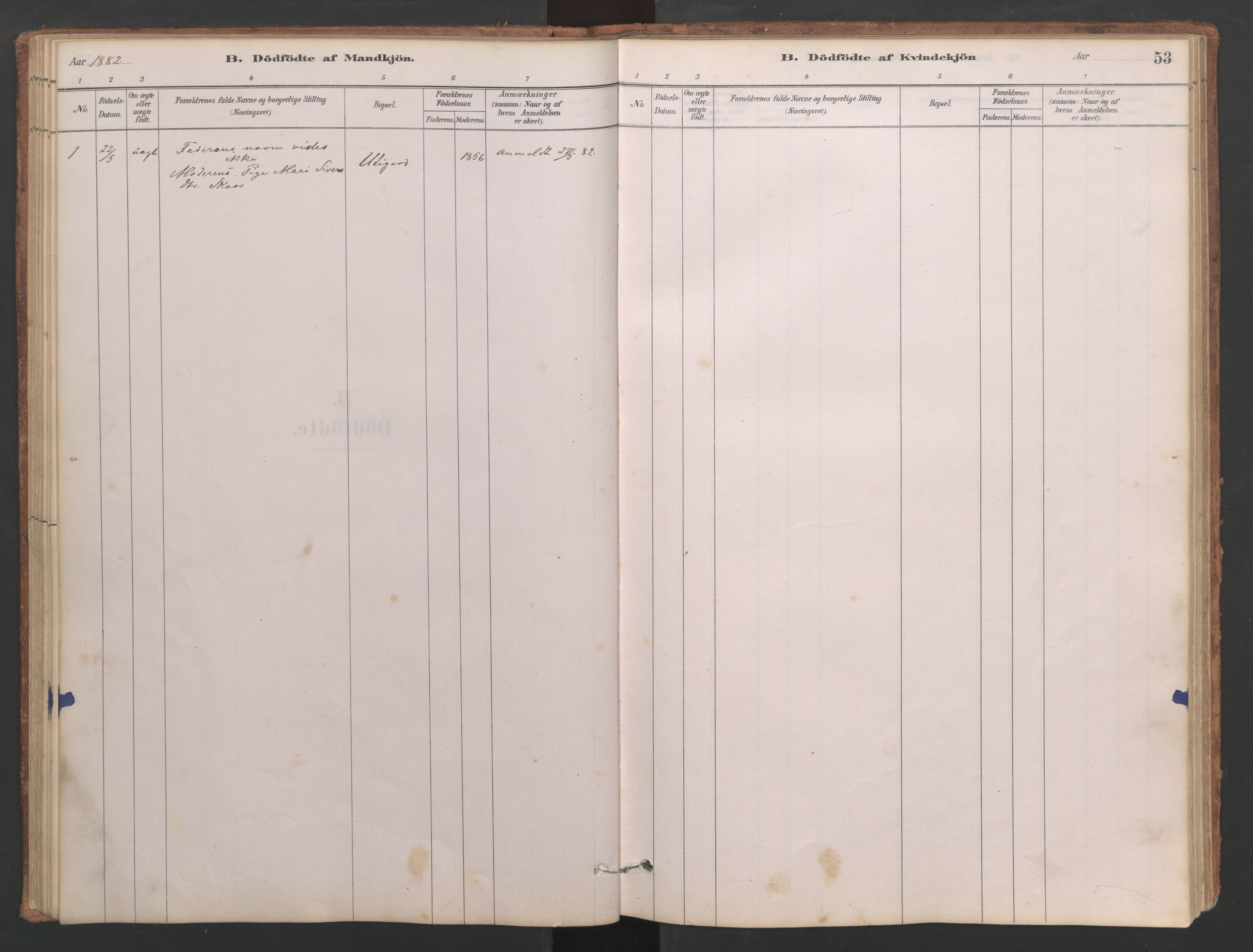 Ministerialprotokoller, klokkerbøker og fødselsregistre - Møre og Romsdal, SAT/A-1454/553/L0642: Klokkerbok nr. 553C01, 1880-1968, s. 53