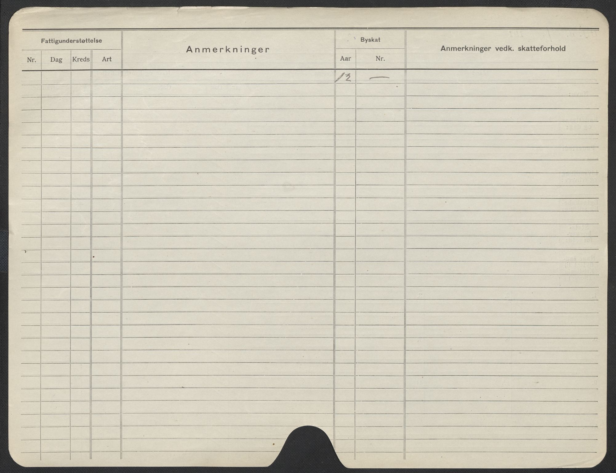 Oslo folkeregister, Registerkort, SAO/A-11715/F/Fa/Fac/L0013: Kvinner, 1906-1914, s. 126b