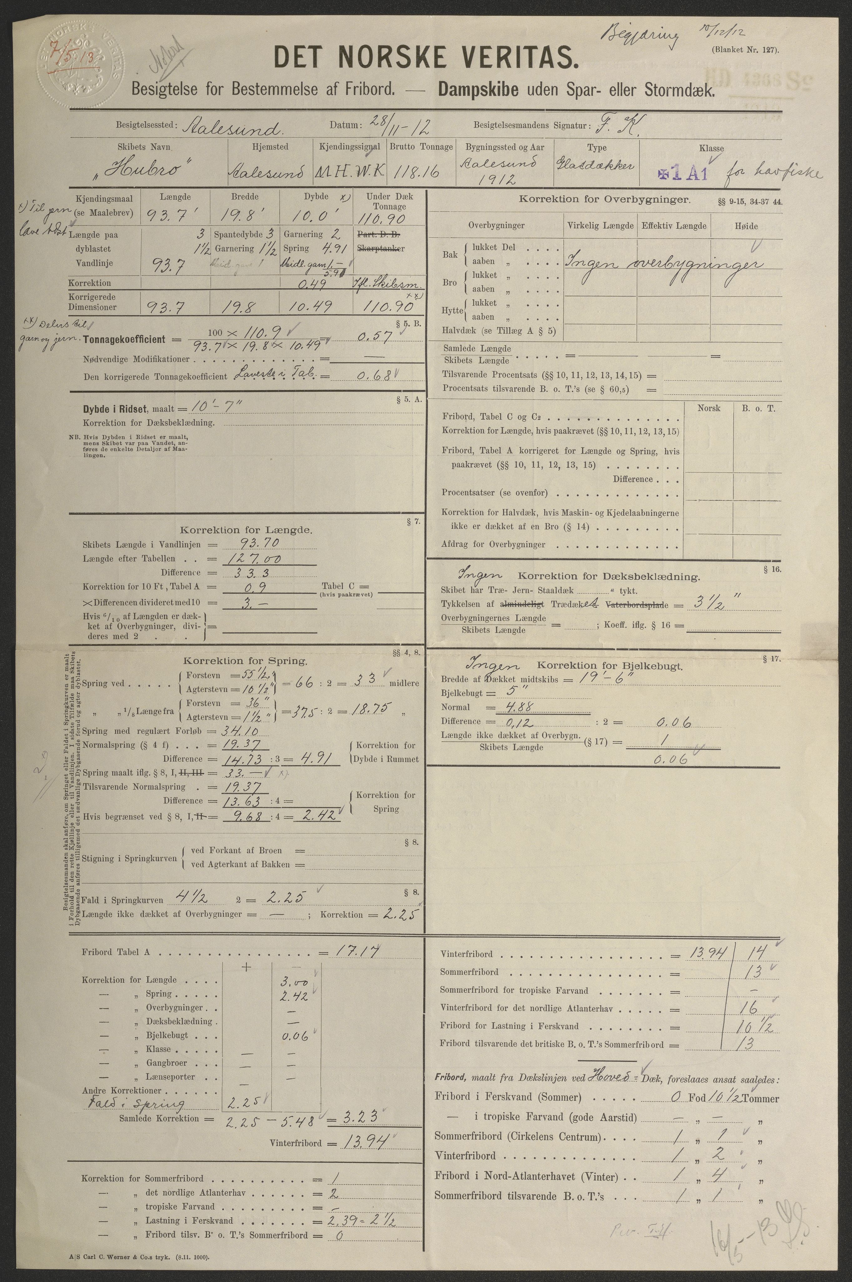 Sjøfartsdirektoratet med forløpere, skipsmapper slettede skip, AV/RA-S-4998/F/Fa/L0519: --, 1850-1922, s. 85