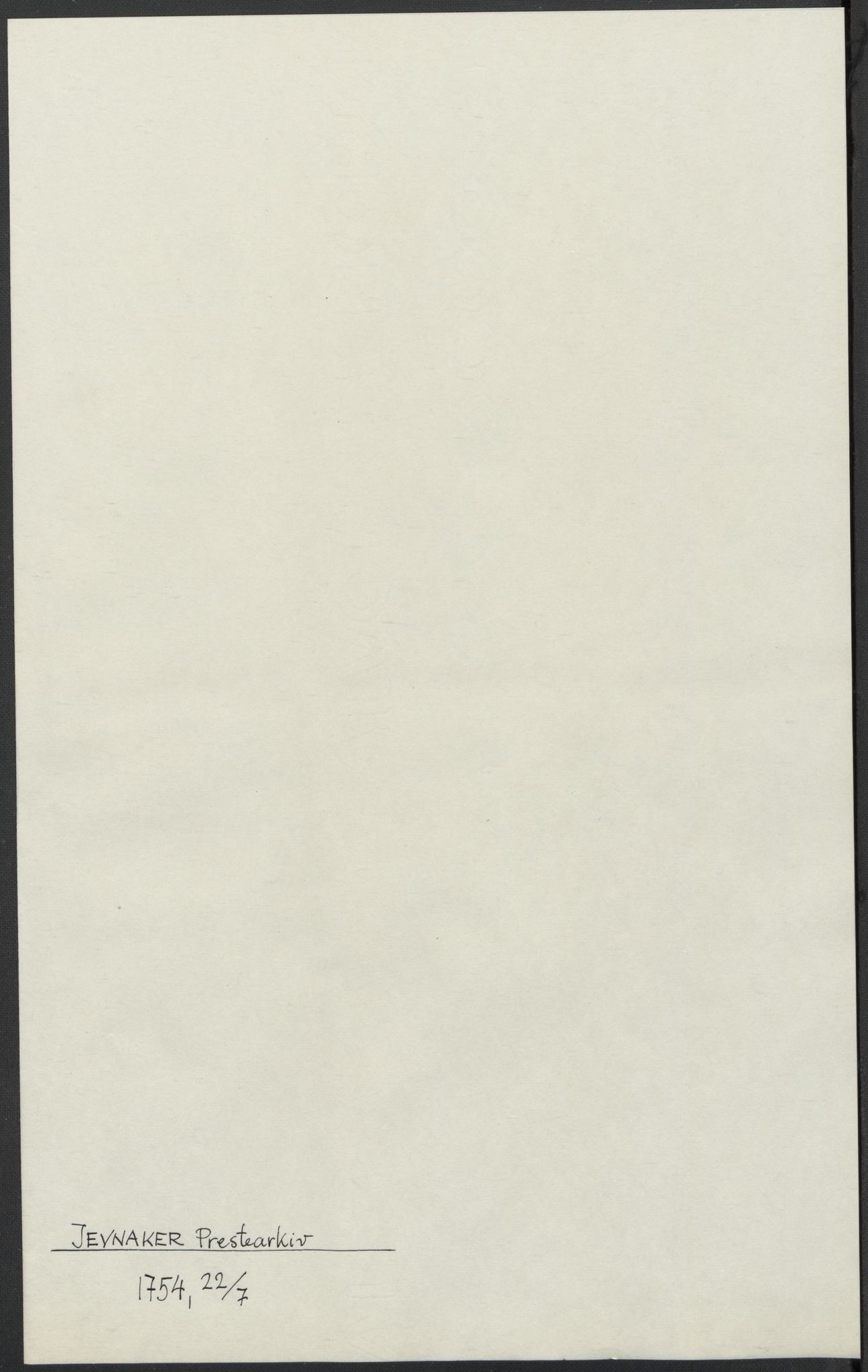 Riksarkivets diplomsamling, RA/EA-5965/F15/L0014: Prestearkiv - Oppland, 1696-1879, s. 107