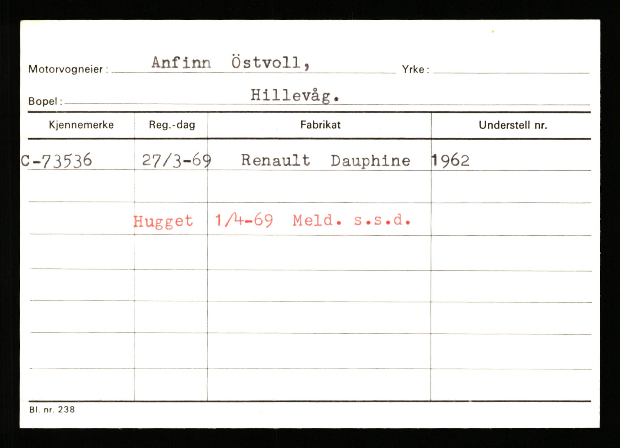 Stavanger trafikkstasjon, AV/SAST-A-101942/0/G/L0008: Registreringsnummer: 67519 - 84533, 1930-1971, s. 905