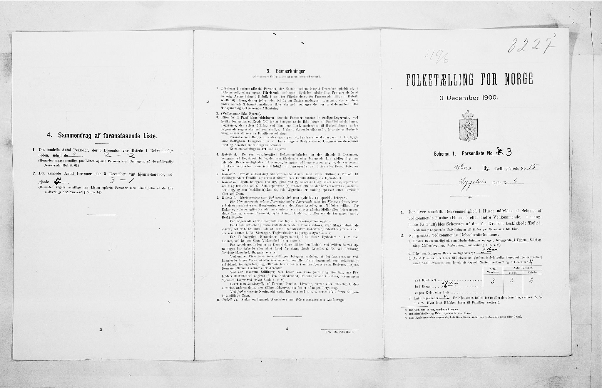 SAO, Folketelling 1900 for 0104 Moss kjøpstad, 1900