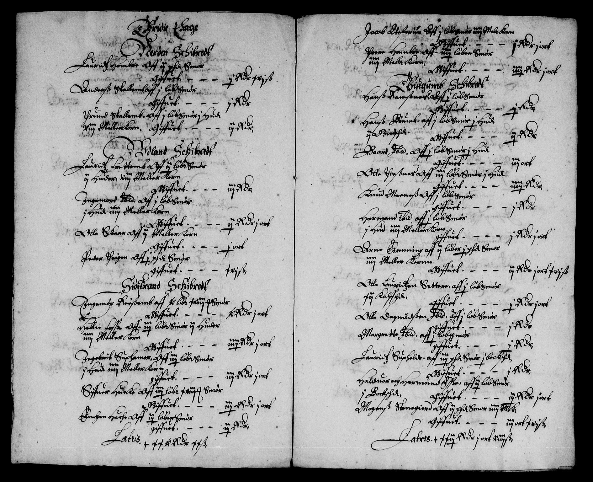 Rentekammeret inntil 1814, Reviderte regnskaper, Lensregnskaper, AV/RA-EA-5023/R/Rb/Rbt/L0119: Bergenhus len, 1650-1652