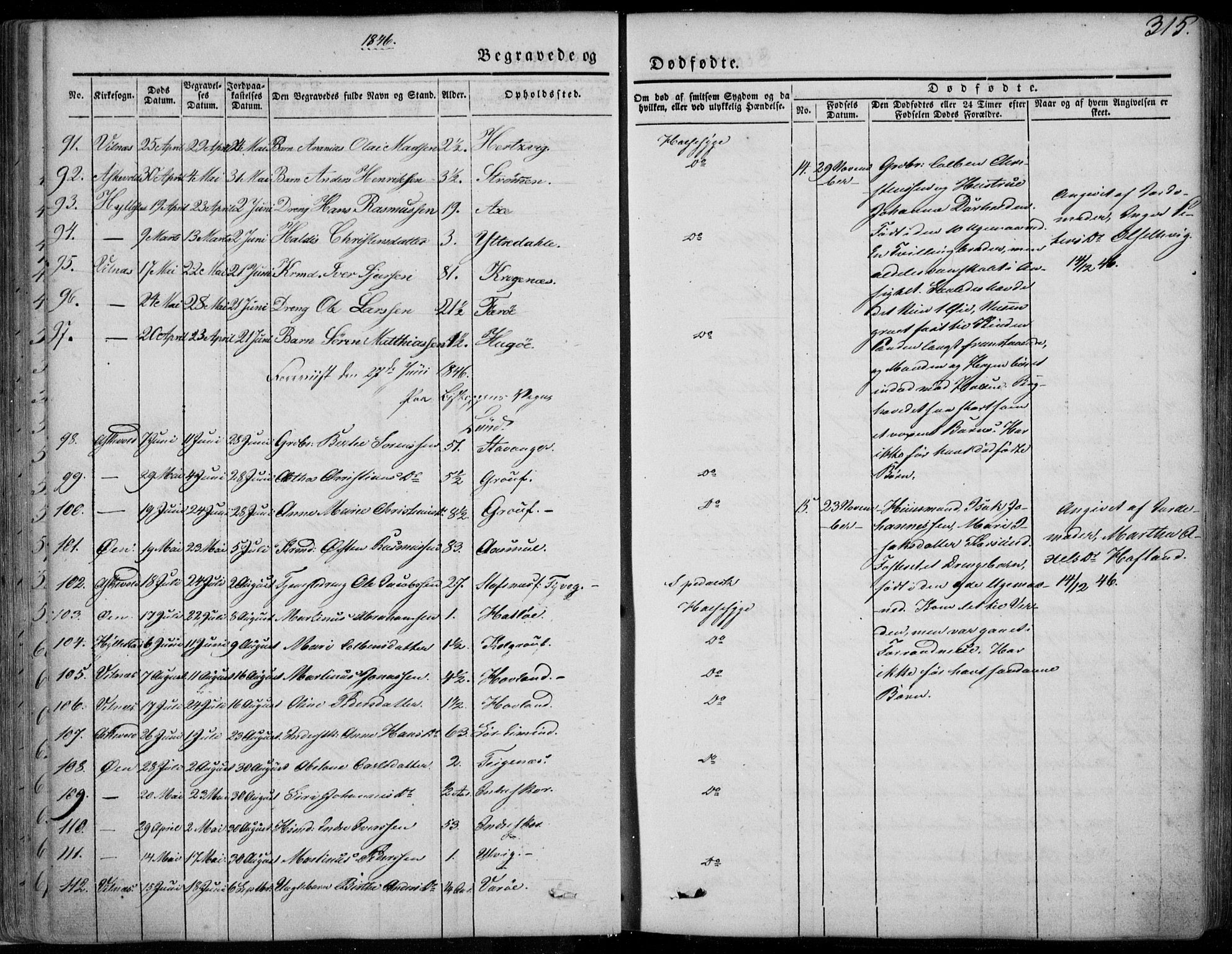 Askvoll sokneprestembete, AV/SAB-A-79501/H/Haa/Haaa/L0011/0002: Ministerialbok nr. A 11 II, 1845-1878, s. 315