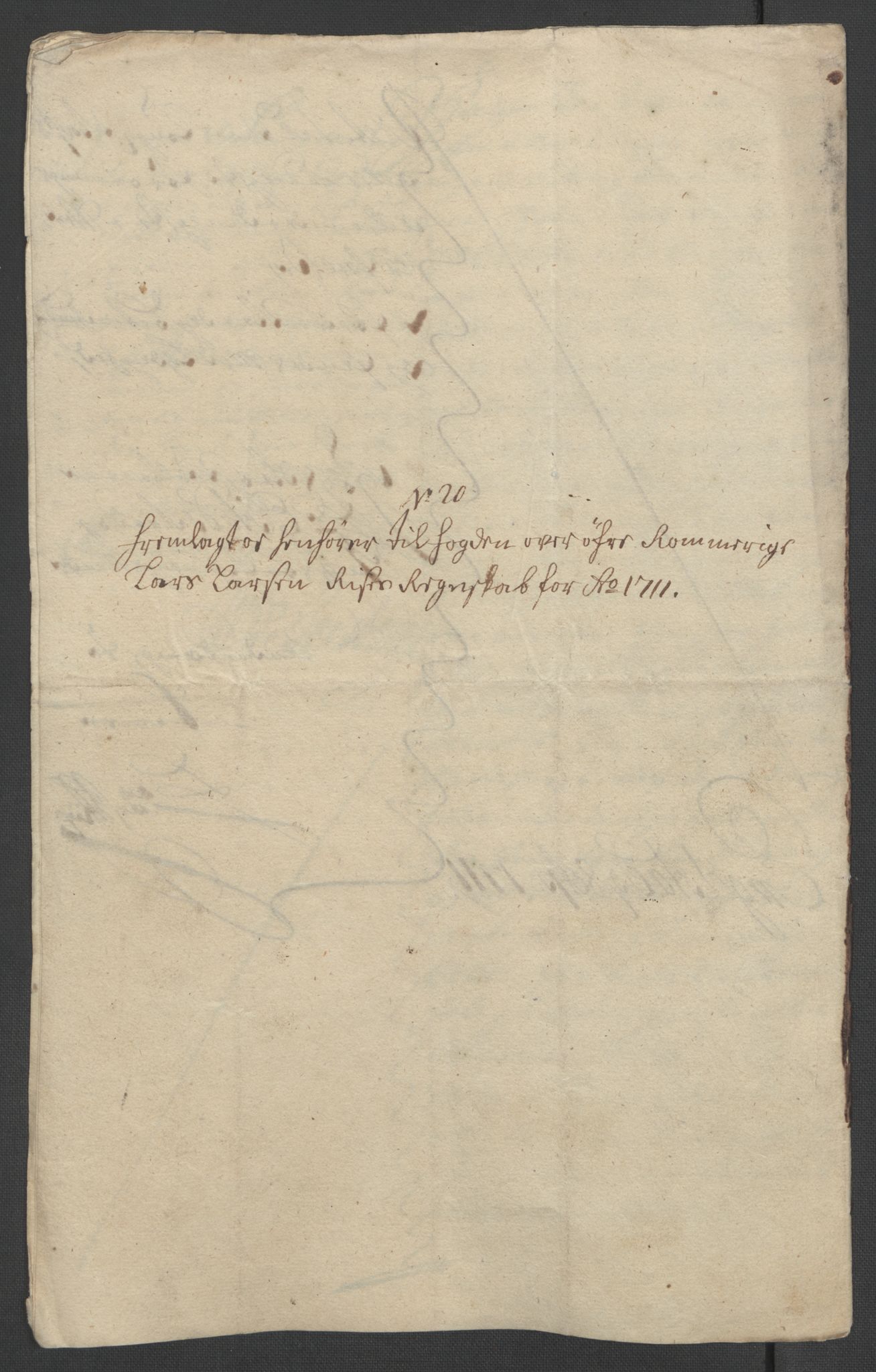 Rentekammeret inntil 1814, Reviderte regnskaper, Fogderegnskap, AV/RA-EA-4092/R12/L0721: Fogderegnskap Øvre Romerike, 1711, s. 256