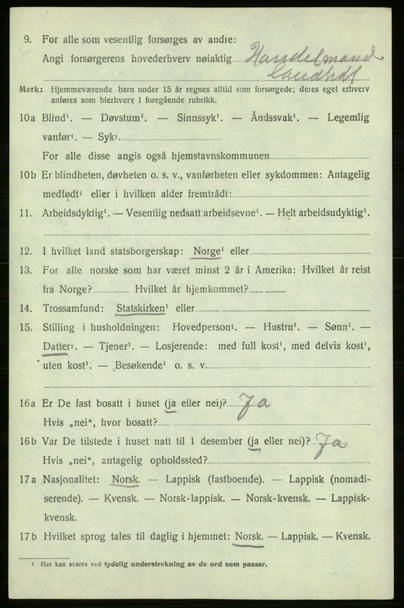 SATØ, Folketelling 1920 for 2018 Måsøy herred, 1920, s. 1283
