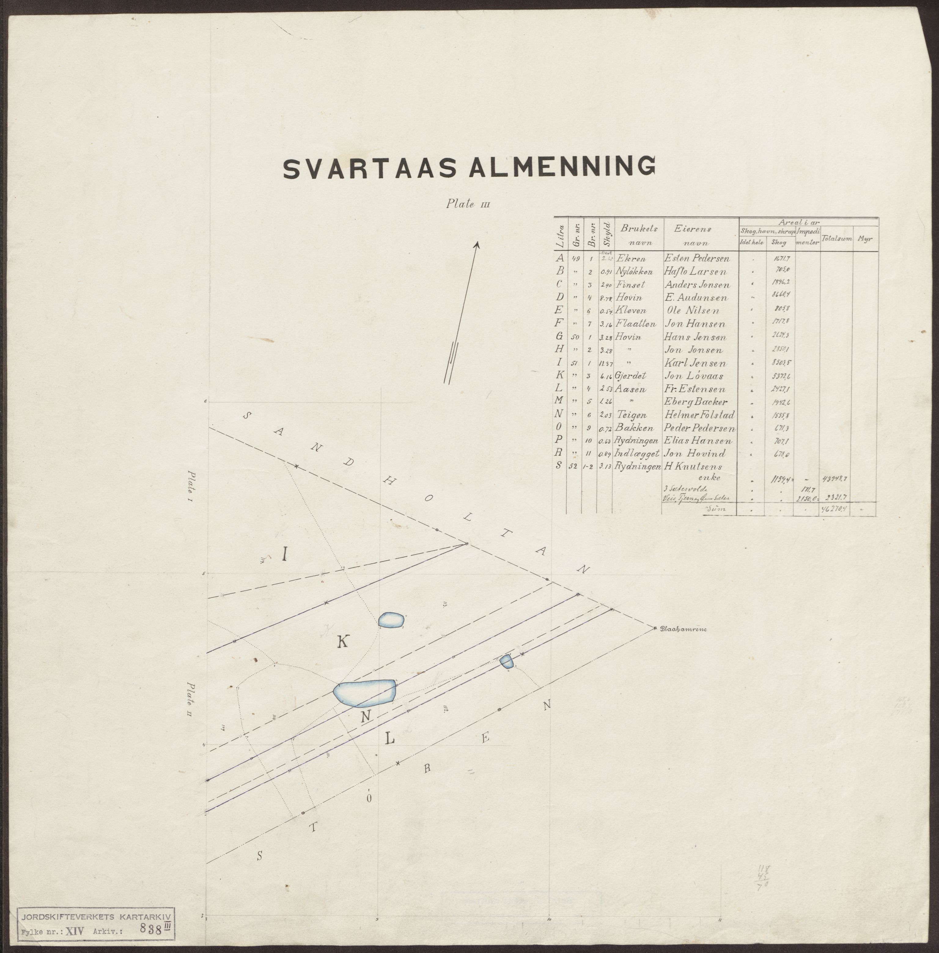 Jordskifteverkets kartarkiv, AV/RA-S-3929/T, 1859-1988, s. 1283