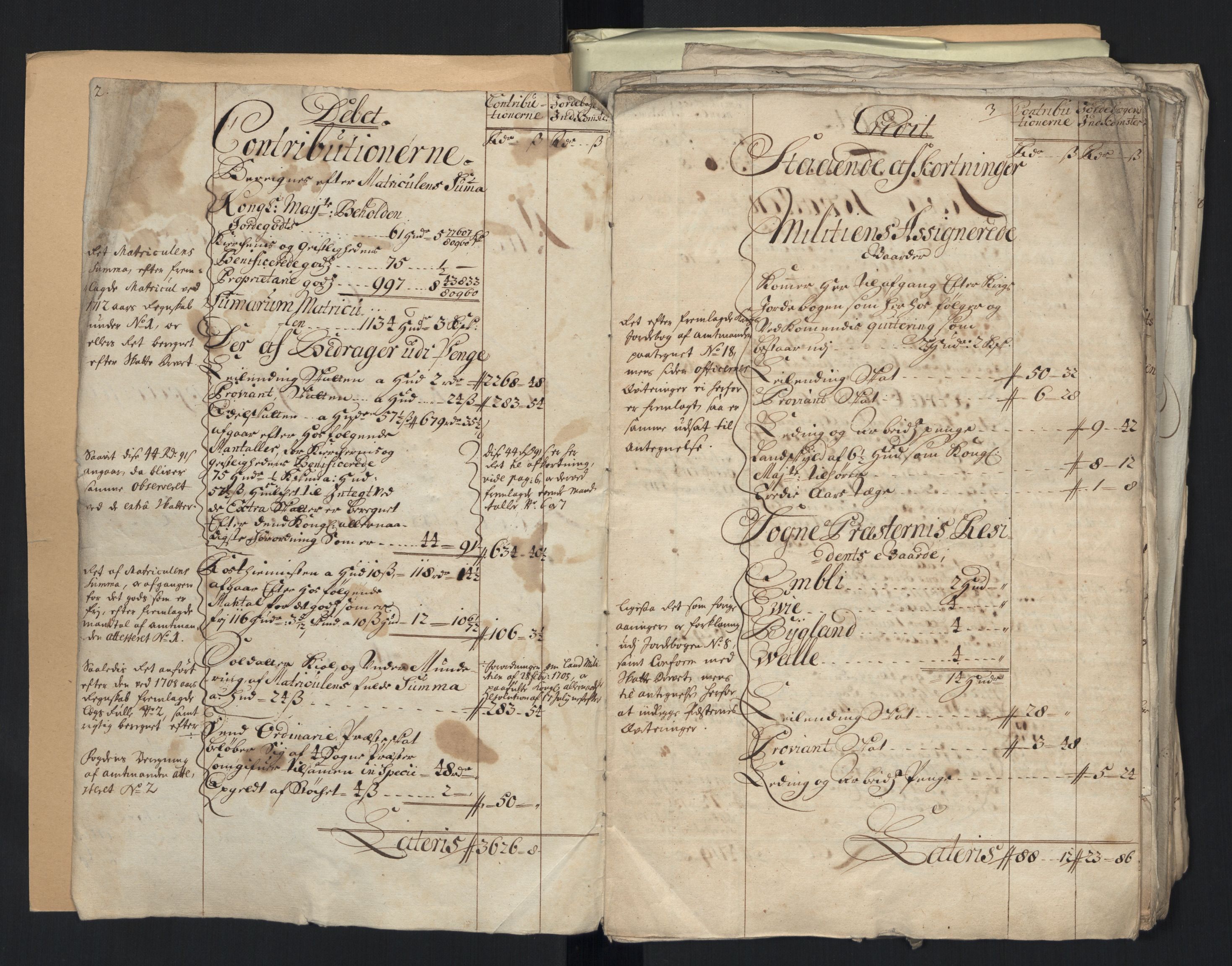 Rentekammeret inntil 1814, Reviderte regnskaper, Fogderegnskap, AV/RA-EA-4092/R40/L2450: Fogderegnskap Råbyggelag, 1712-1713, s. 255