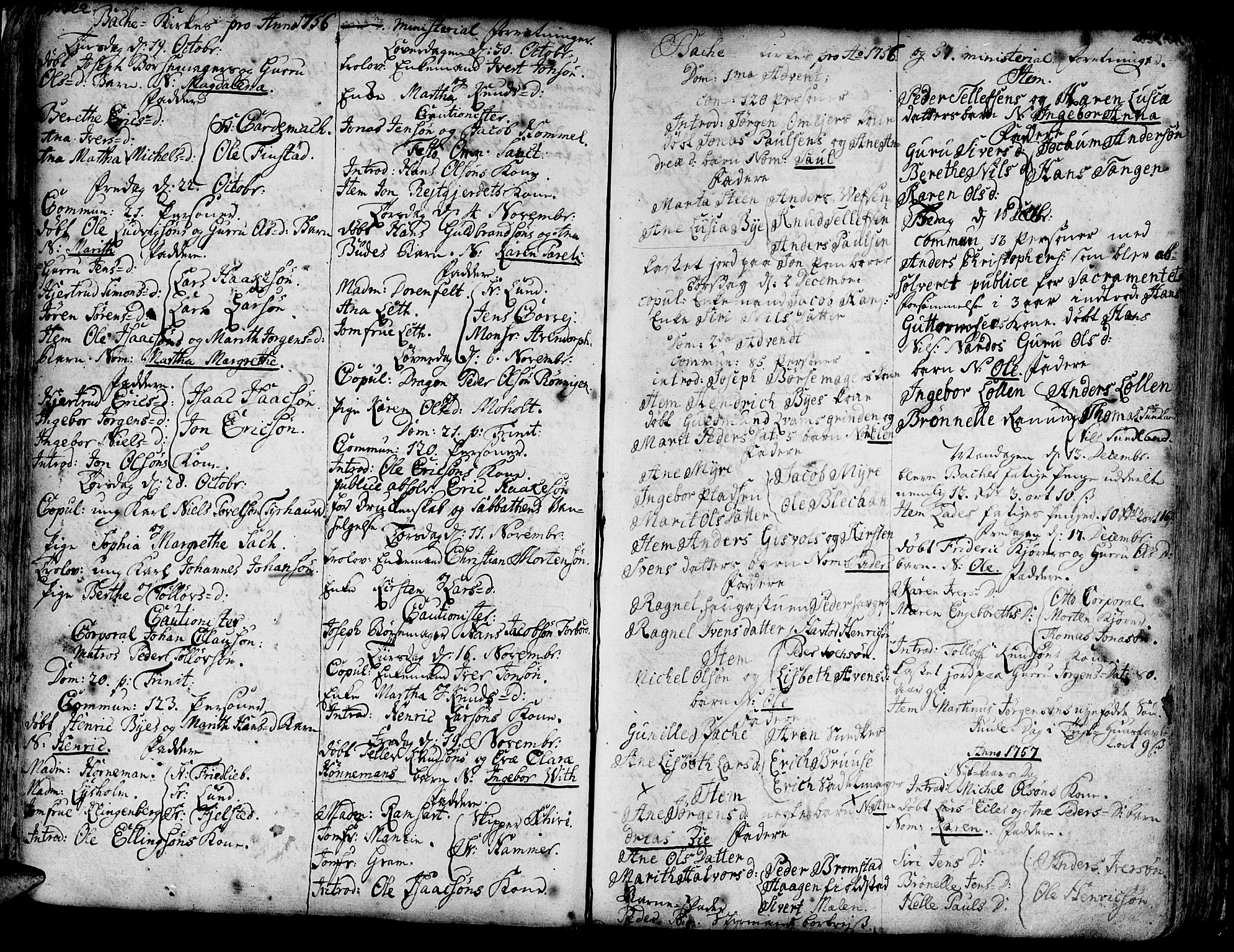 Ministerialprotokoller, klokkerbøker og fødselsregistre - Sør-Trøndelag, AV/SAT-A-1456/606/L0276: Ministerialbok nr. 606A01 /2, 1727-1779, s. 122-123