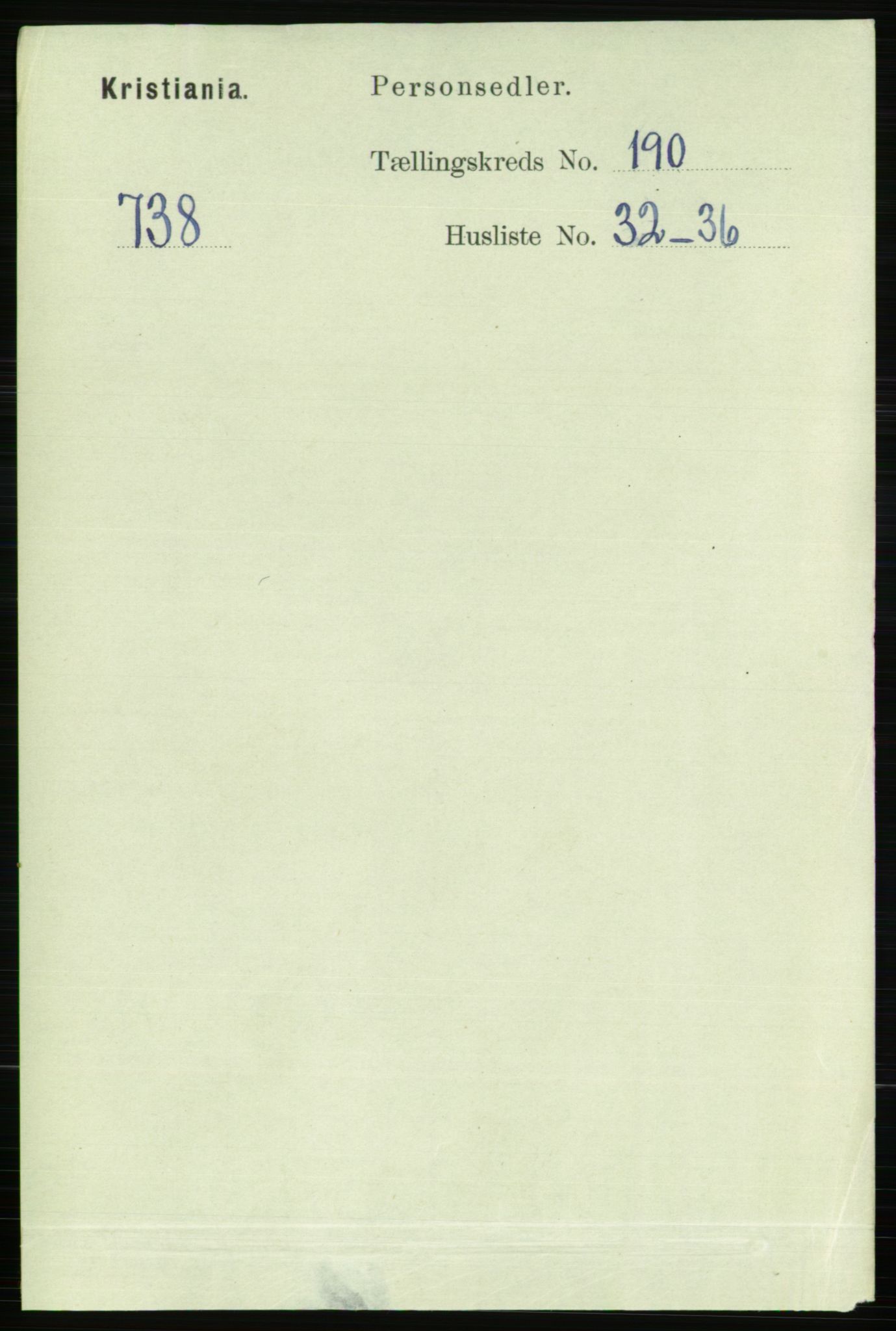 RA, Folketelling 1891 for 0301 Kristiania kjøpstad, 1891, s. 114461