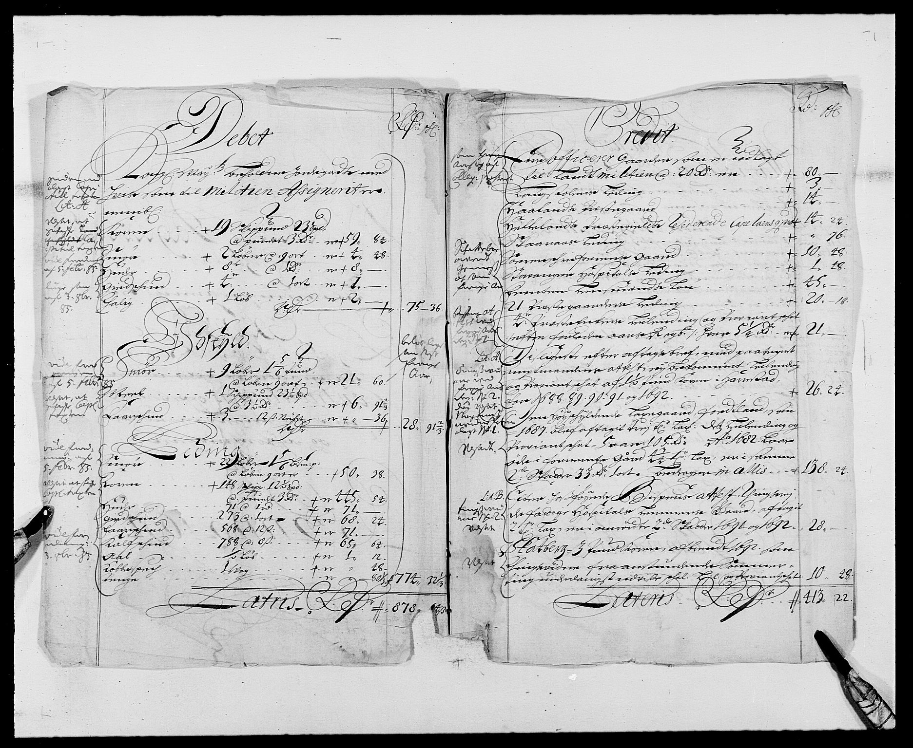 Rentekammeret inntil 1814, Reviderte regnskaper, Fogderegnskap, RA/EA-4092/R46/L2727: Fogderegnskap Jæren og Dalane, 1690-1693, s. 169