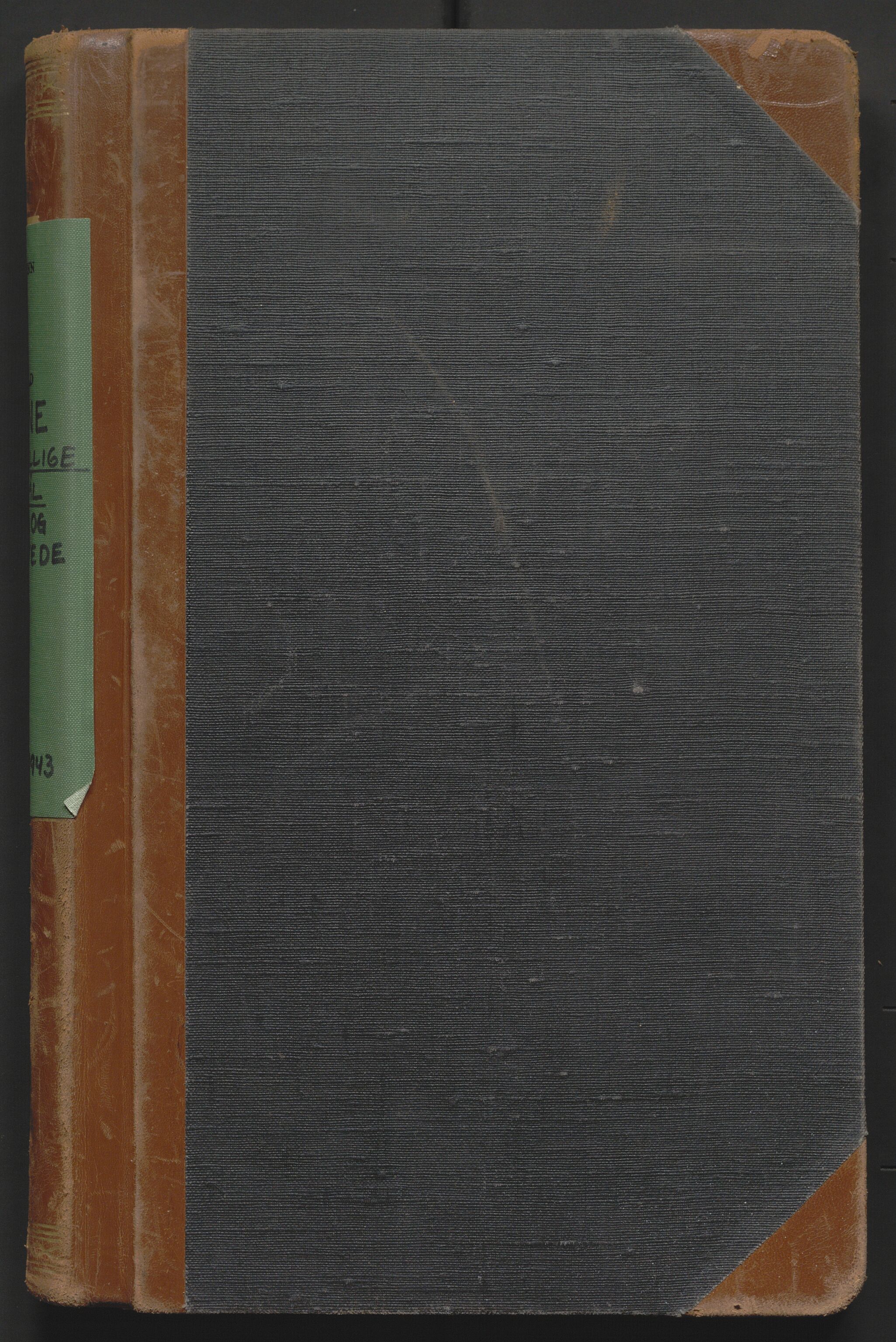 Tune lensmannskontor, AV/SAO-A-10104/I/Ia/L0004: Flytteprotokoll, 1942-1943