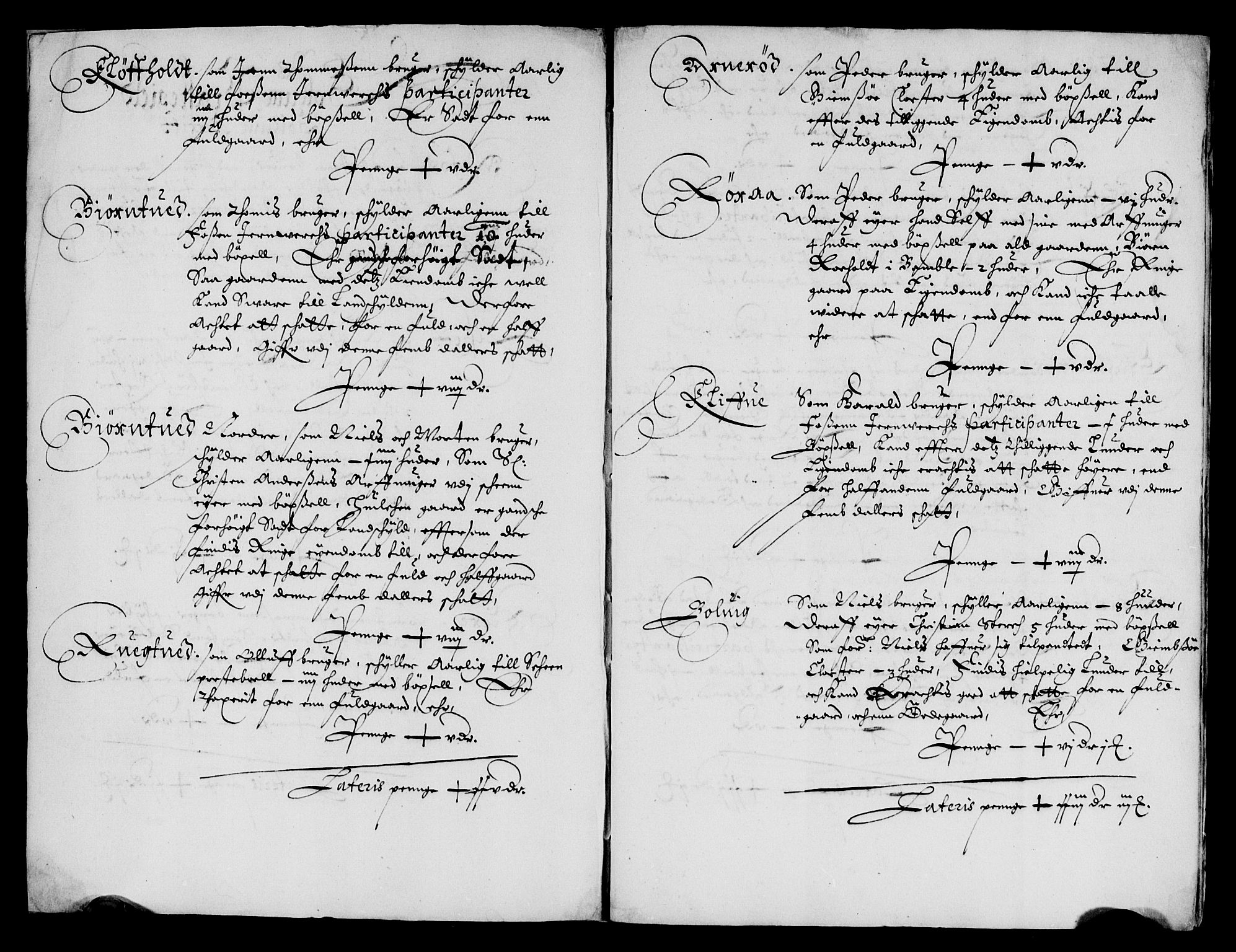 Rentekammeret inntil 1814, Reviderte regnskaper, Lensregnskaper, AV/RA-EA-5023/R/Rb/Rbp/L0036: Bratsberg len, 1649-1651