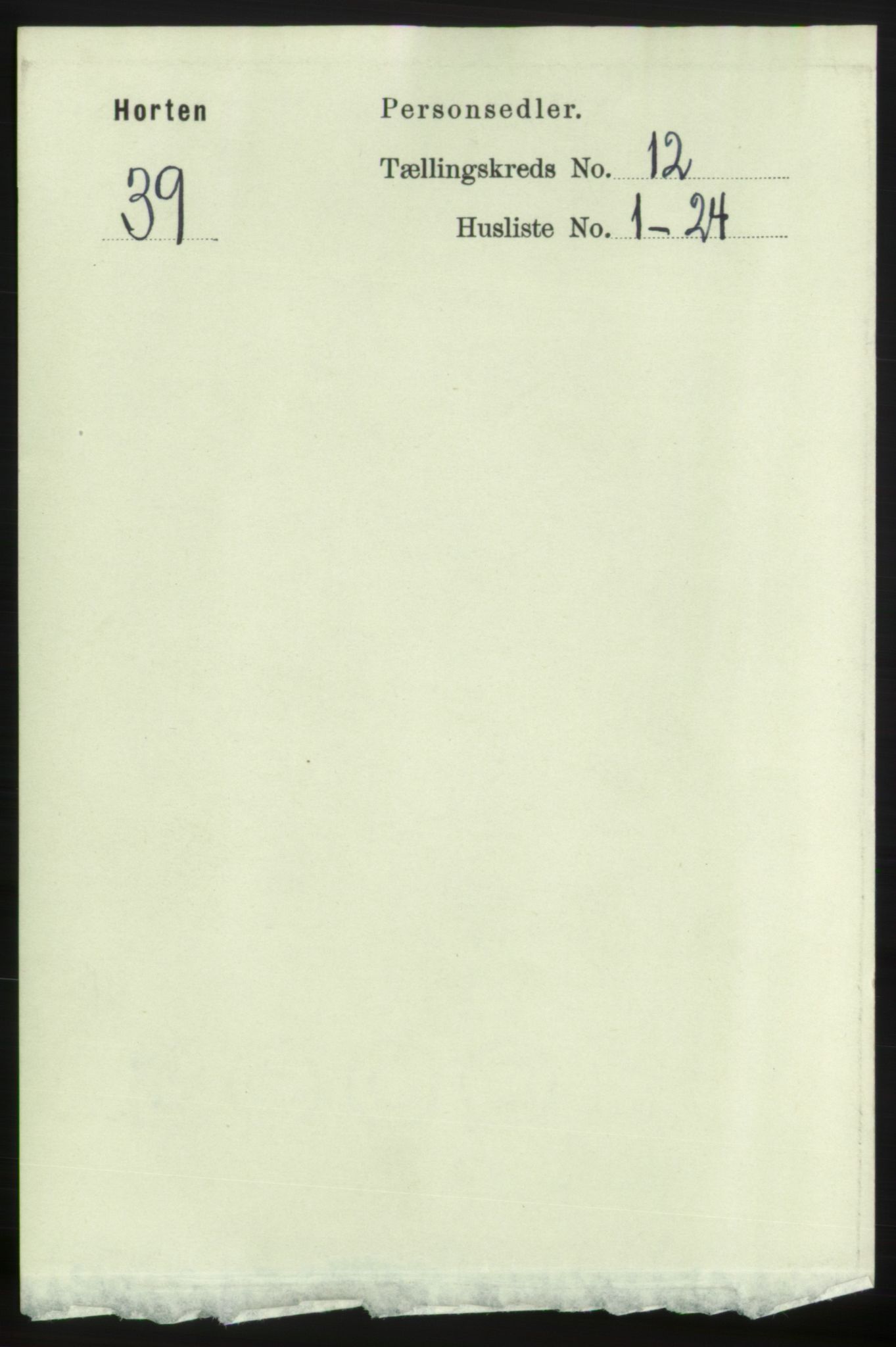 RA, Folketelling 1891 for 0703 Horten ladested, 1891, s. 7392