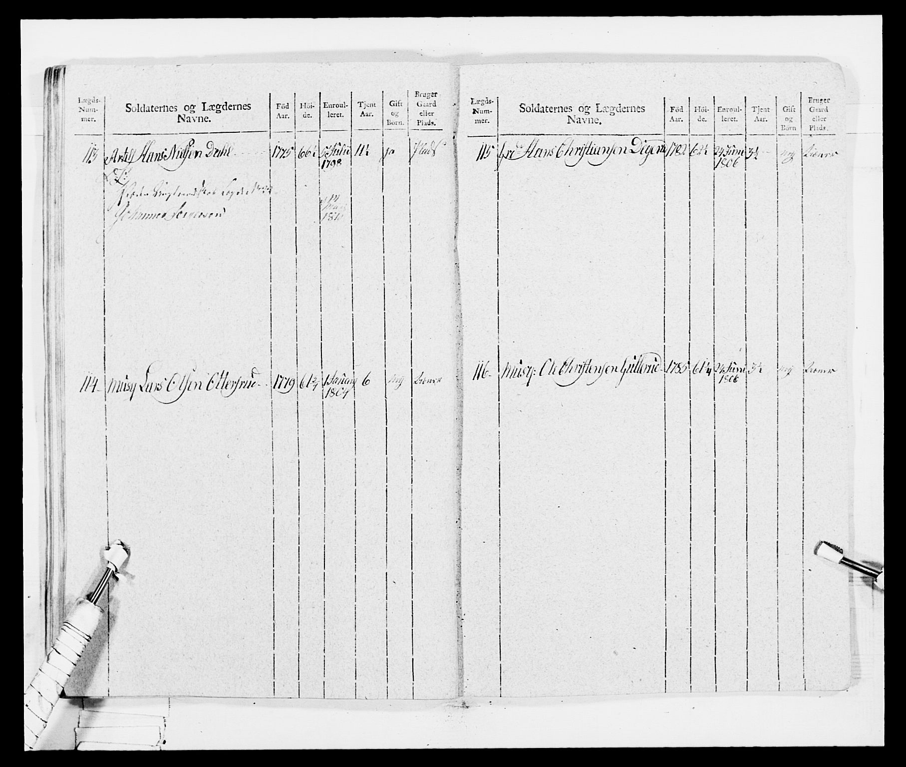 Generalitets- og kommissariatskollegiet, Det kongelige norske kommissariatskollegium, RA/EA-5420/E/Eh/L0034: Nordafjelske gevorbne infanteriregiment, 1810, s. 156