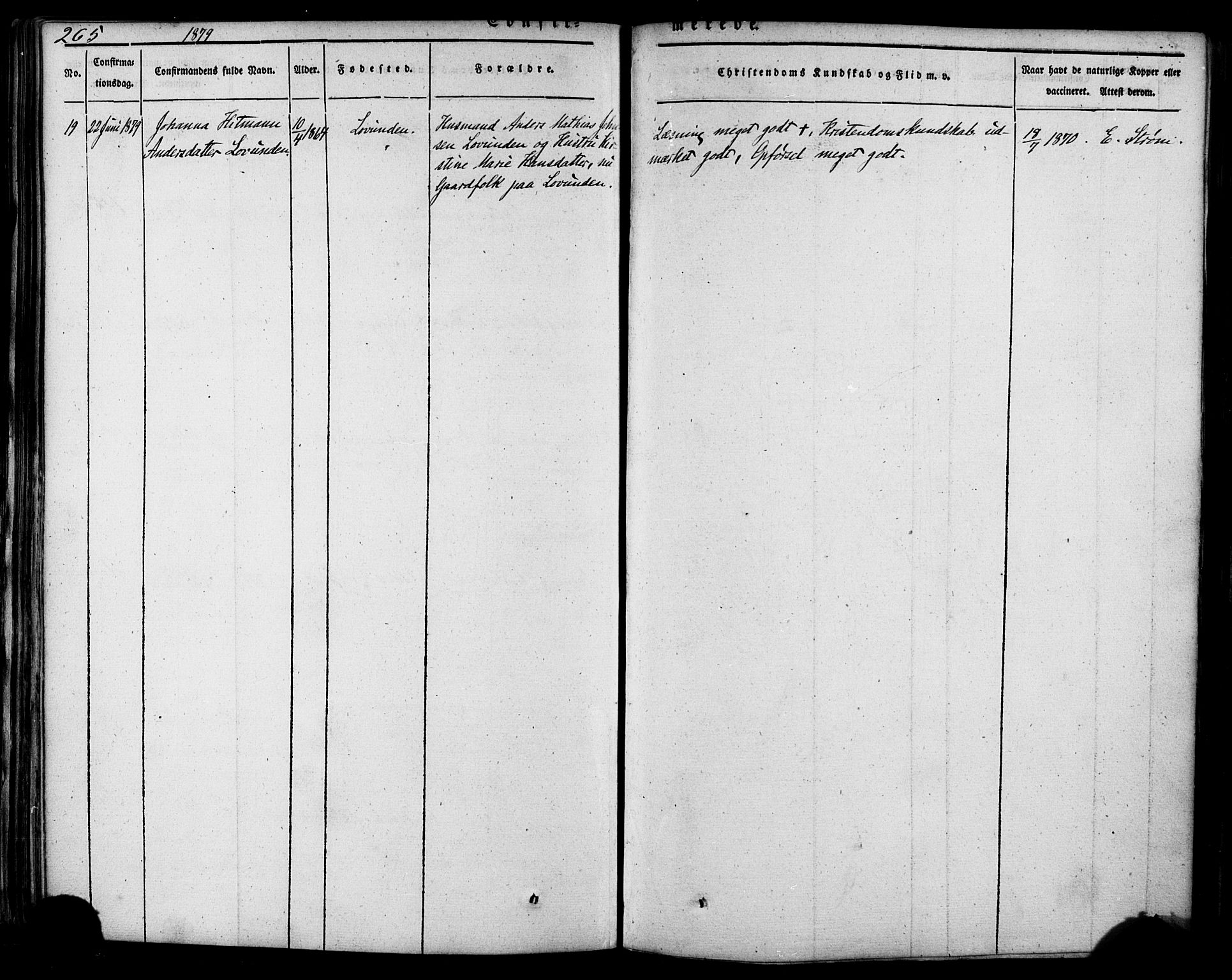 Ministerialprotokoller, klokkerbøker og fødselsregistre - Nordland, AV/SAT-A-1459/839/L0567: Ministerialbok nr. 839A04, 1863-1879, s. 265