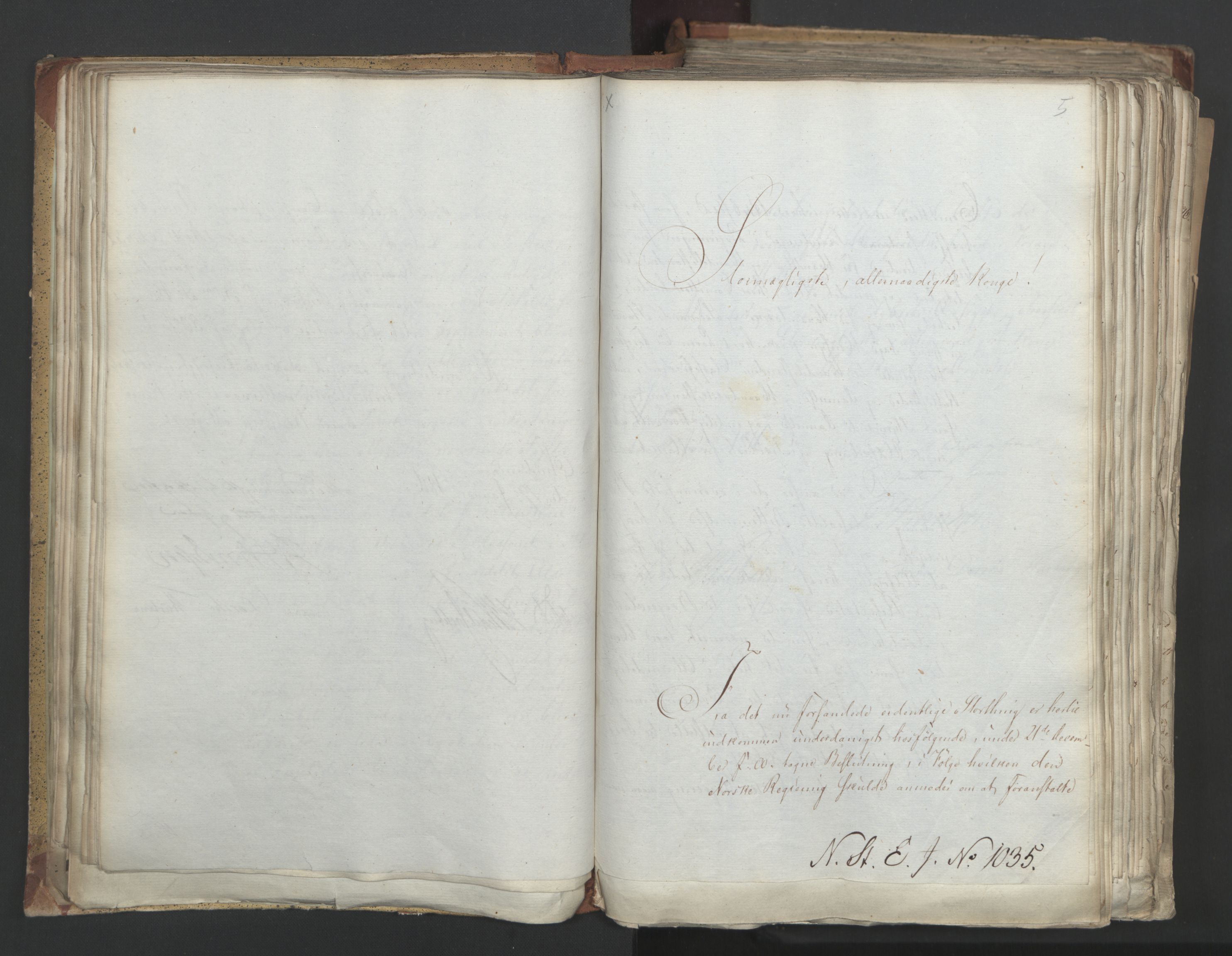 Statsrådsavdelingen i Stockholm, RA/S-1003/D/Da/L0005: Regjeringsinnstillinger nr. 1000-1246, 1816, s. 75