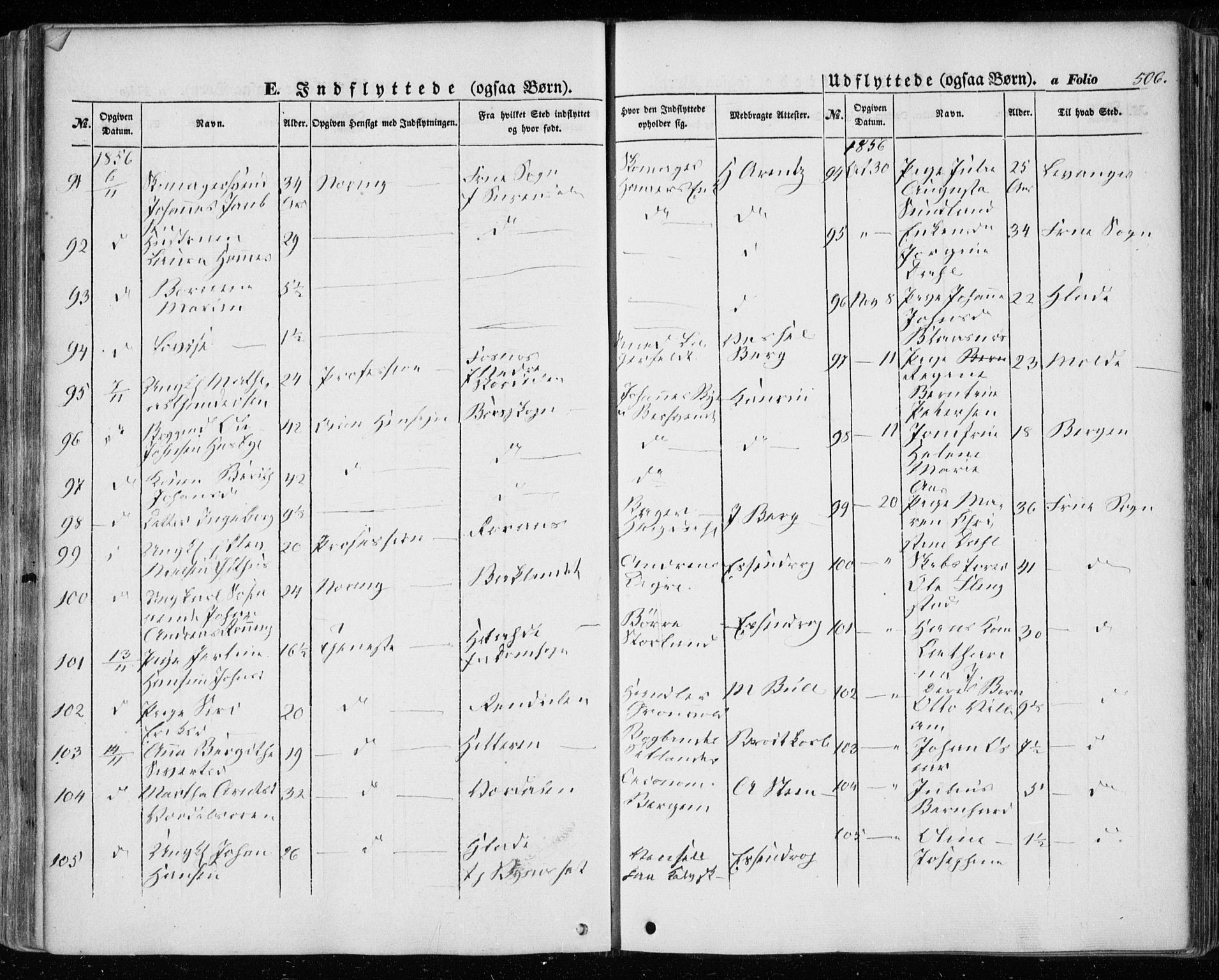 Ministerialprotokoller, klokkerbøker og fødselsregistre - Sør-Trøndelag, SAT/A-1456/601/L0051: Ministerialbok nr. 601A19, 1848-1857, s. 506