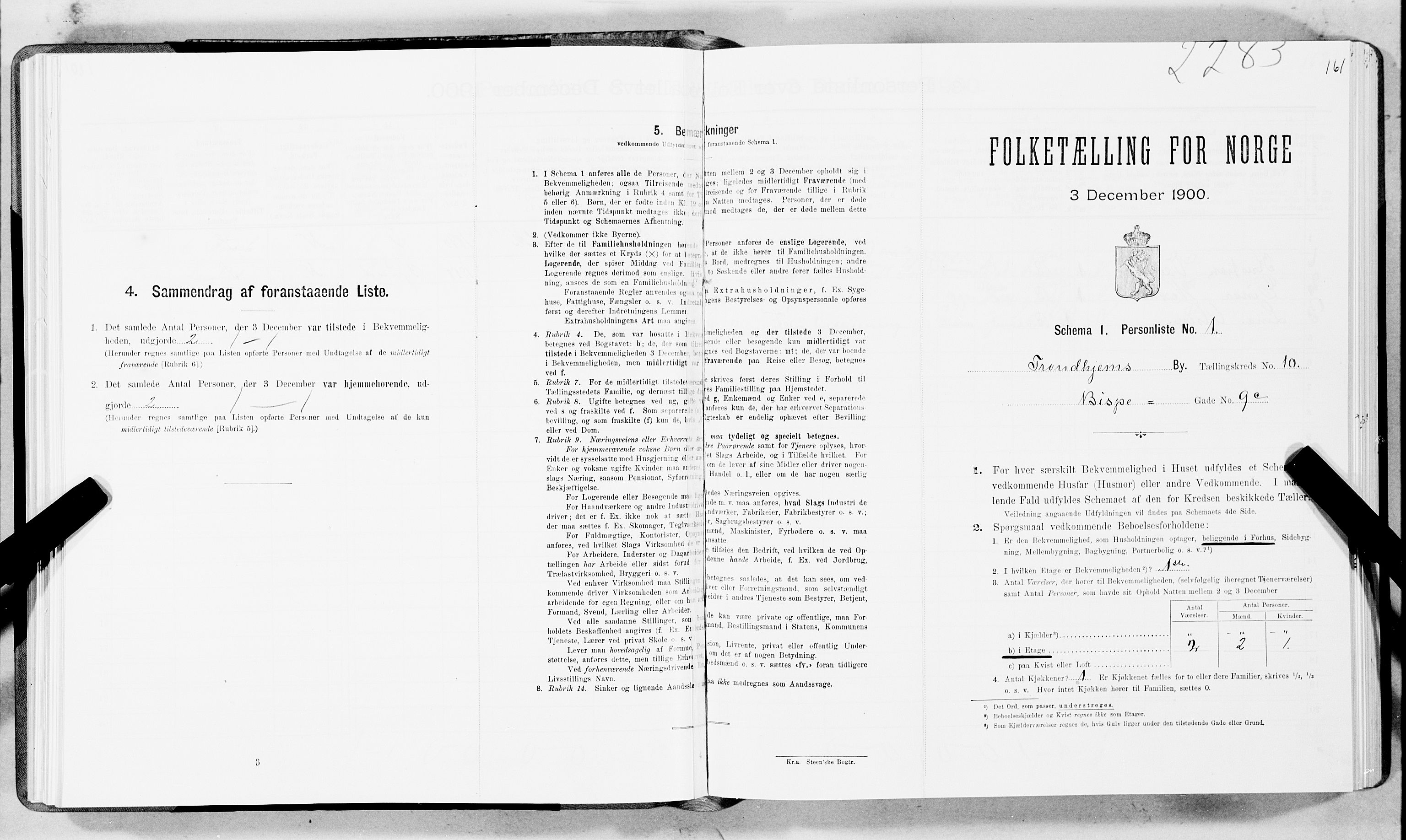 SAT, Folketelling 1900 for 1601 Trondheim kjøpstad, 1900, s. 1646