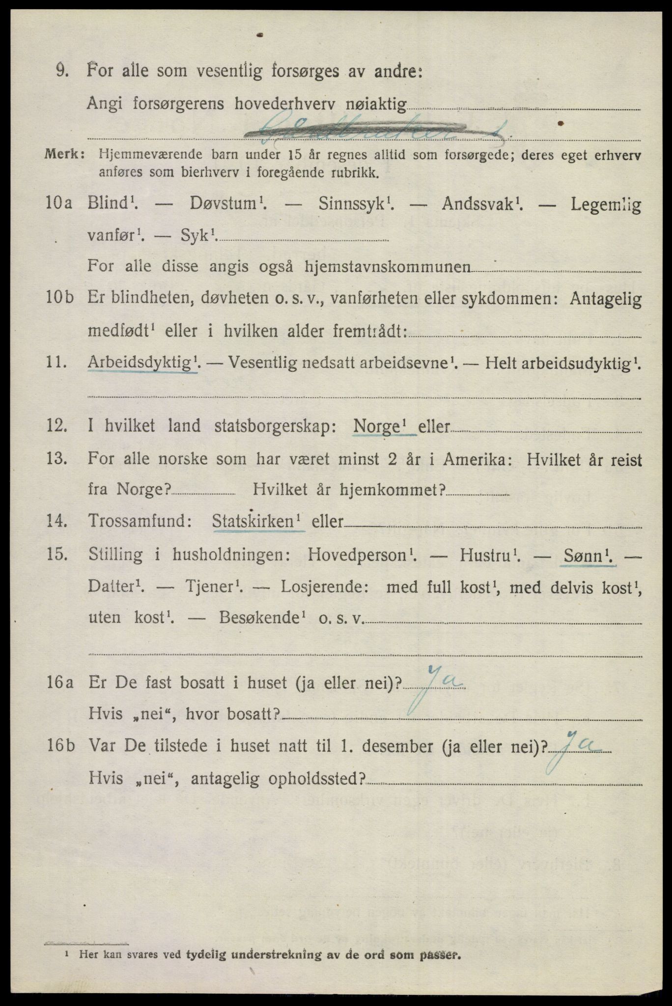 SAKO, Folketelling 1920 for 0619 Ål herred, 1920, s. 2495