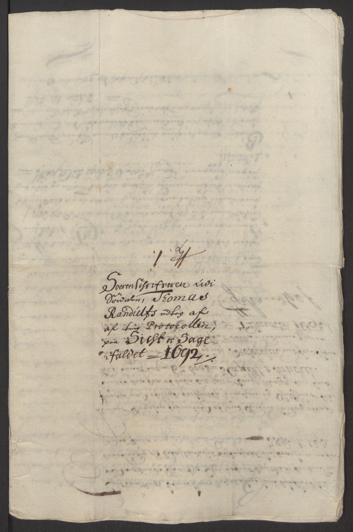 Rentekammeret inntil 1814, Reviderte regnskaper, Fogderegnskap, RA/EA-4092/R17/L1166: Fogderegnskap Gudbrandsdal, 1690-1692, s. 158