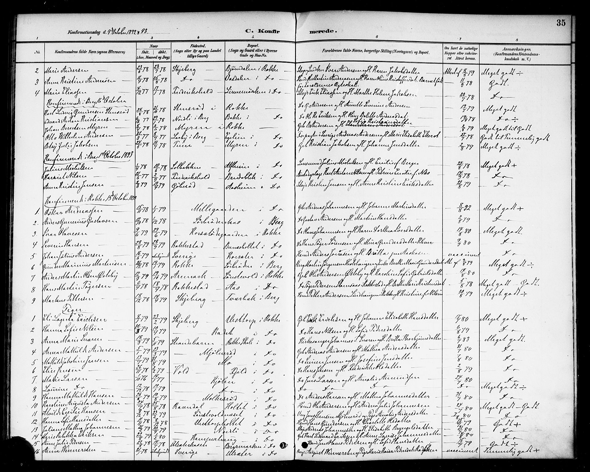 Berg prestekontor Kirkebøker, AV/SAO-A-10902/F/Fc/L0002: Ministerialbok nr. III 2, 1888-1901, s. 35