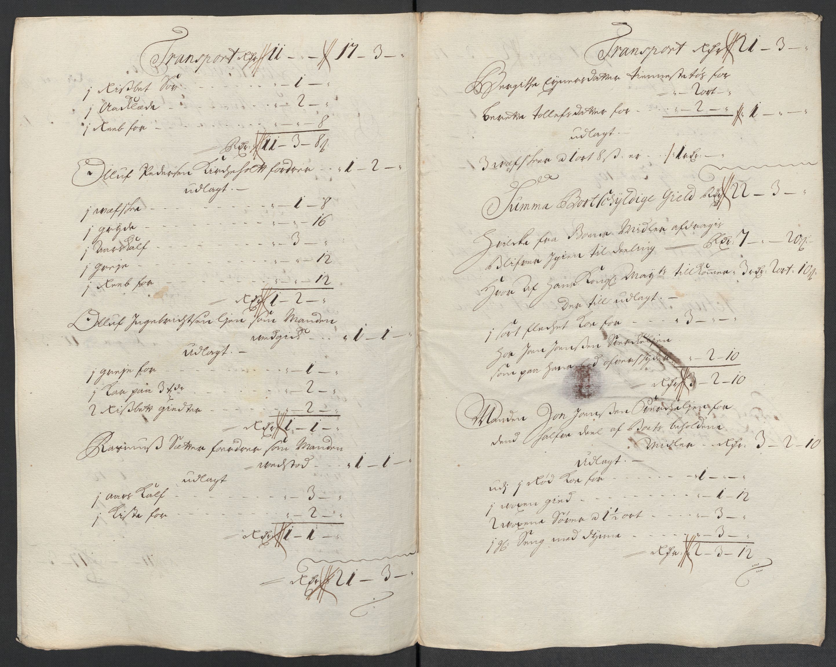 Rentekammeret inntil 1814, Reviderte regnskaper, Fogderegnskap, RA/EA-4092/R56/L3742: Fogderegnskap Nordmøre, 1706-1707, s. 276