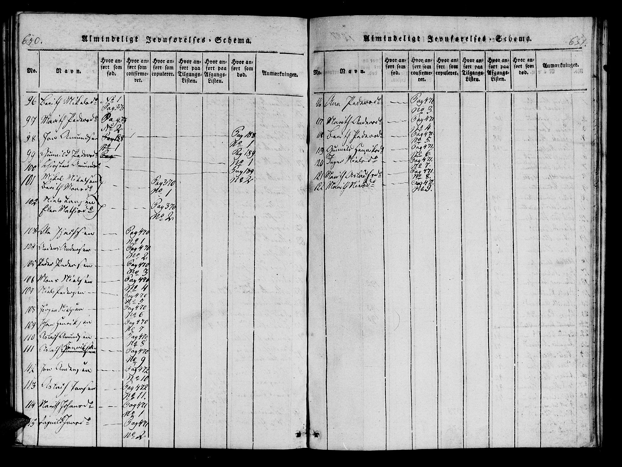 Kistrand/Porsanger sokneprestembete, AV/SATØ-S-1351/H/Ha/L0010.kirke: Ministerialbok nr. 10, 1821-1842, s. 650-651