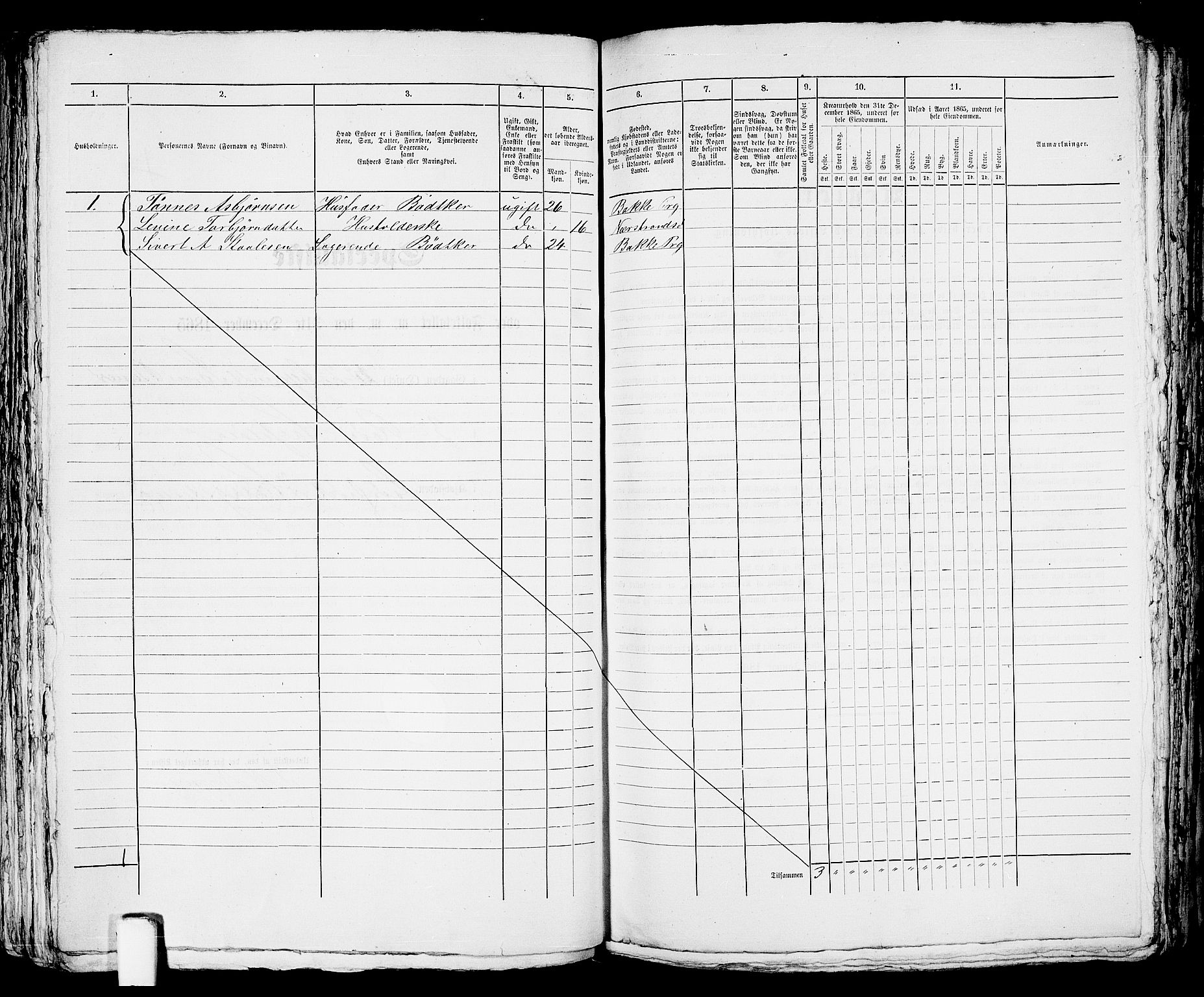 RA, Folketelling 1865 for 1106B Torvastad prestegjeld, Haugesund ladested, 1865, s. 381