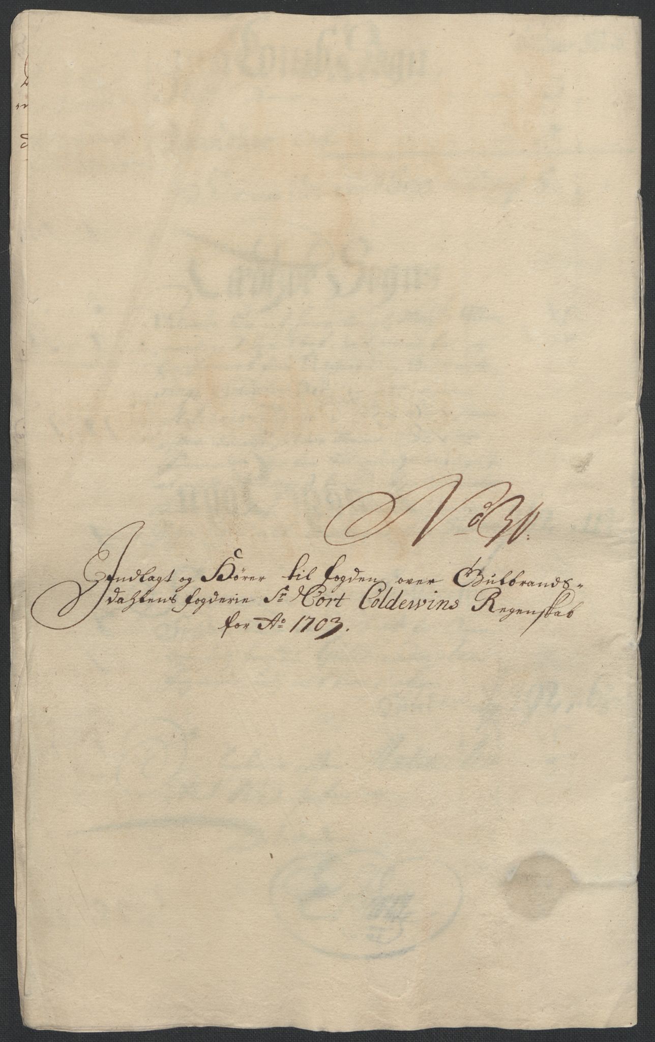 Rentekammeret inntil 1814, Reviderte regnskaper, Fogderegnskap, RA/EA-4092/R17/L1176: Fogderegnskap Gudbrandsdal, 1703, s. 223