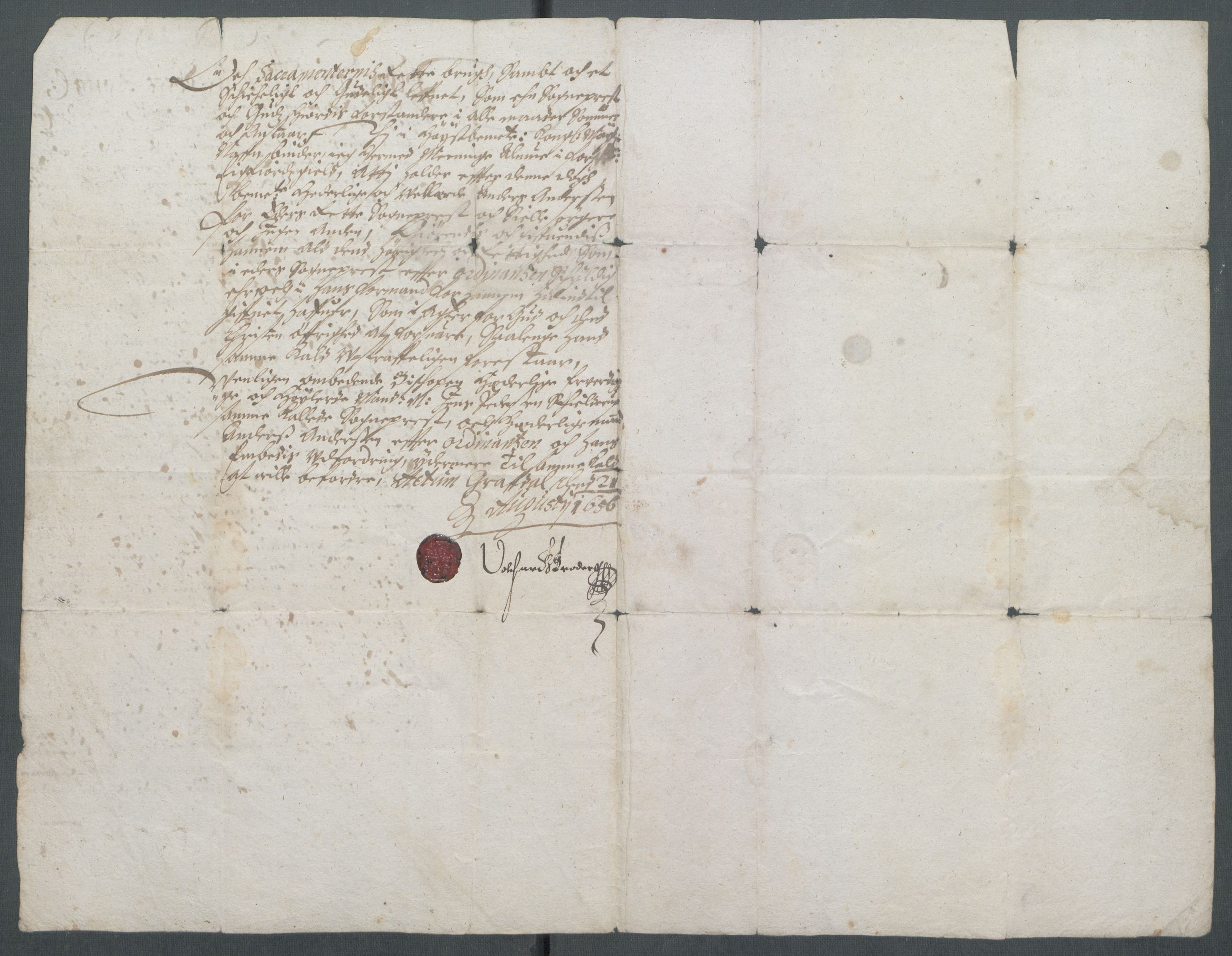 Riksarkivets diplomsamling, AV/RA-EA-5965/F02/L0166: Dokumenter, 1654-1656, s. 250