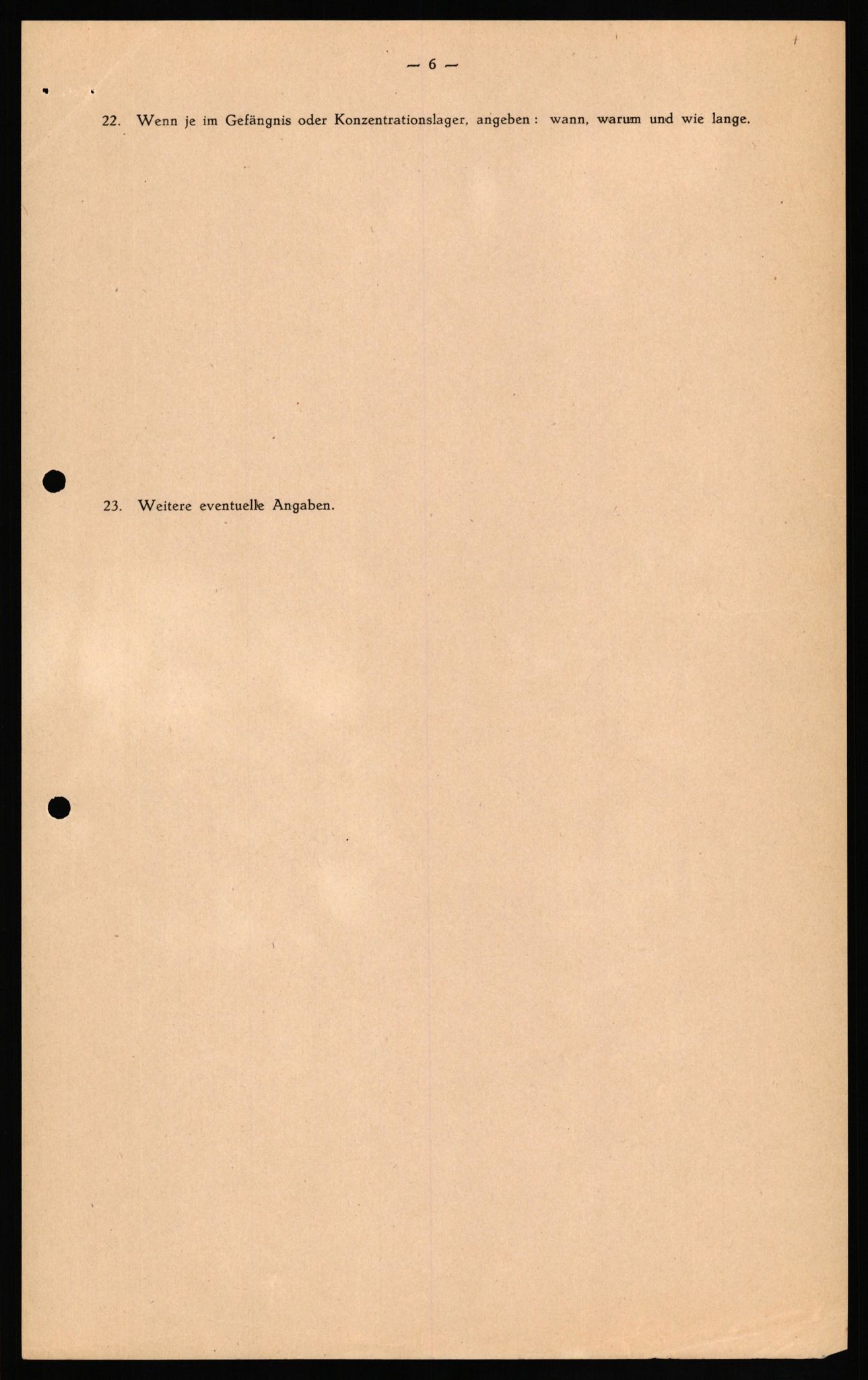 Forsvaret, Forsvarets overkommando II, AV/RA-RAFA-3915/D/Db/L0031: CI Questionaires. Tyske okkupasjonsstyrker i Norge. Tyskere., 1945-1946, s. 275