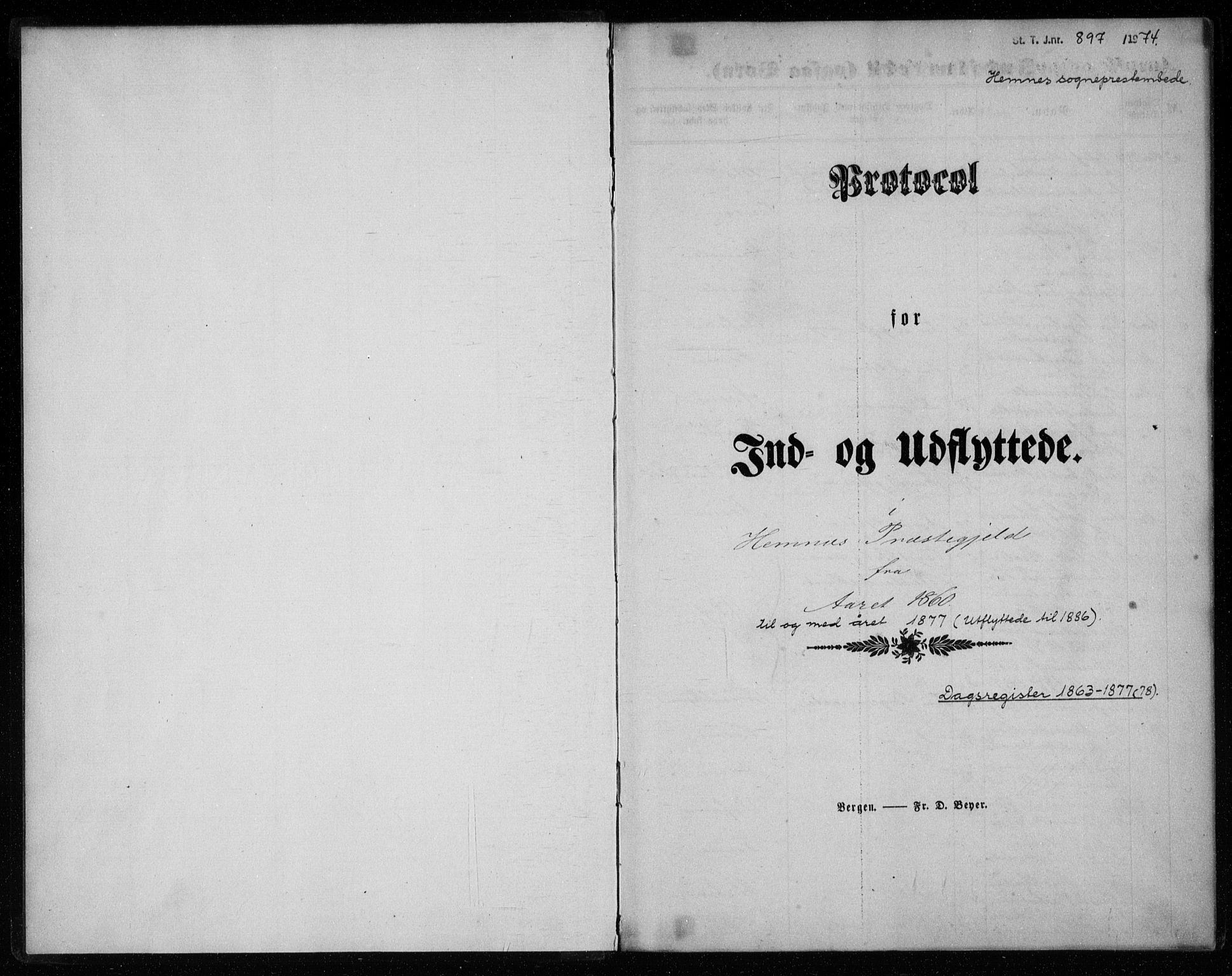 Ministerialprotokoller, klokkerbøker og fødselsregistre - Nordland, SAT/A-1459/825/L0360: Ministerialbok nr. 825A14, 1860-1886