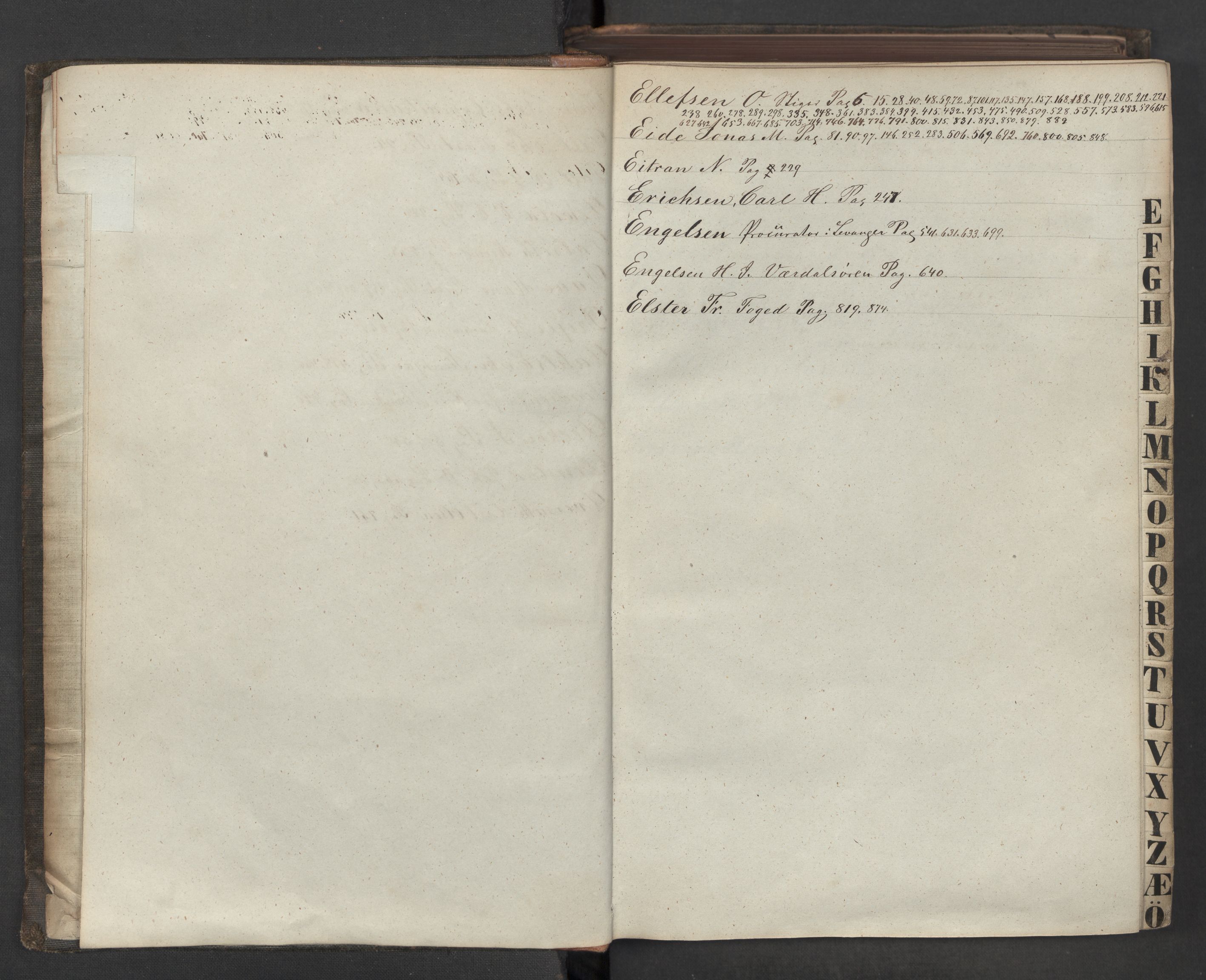 Hoë, Herman & Co, AV/SAT-PA-0280/11/L0037: Kopibok, innenlandsk, 1855-1860