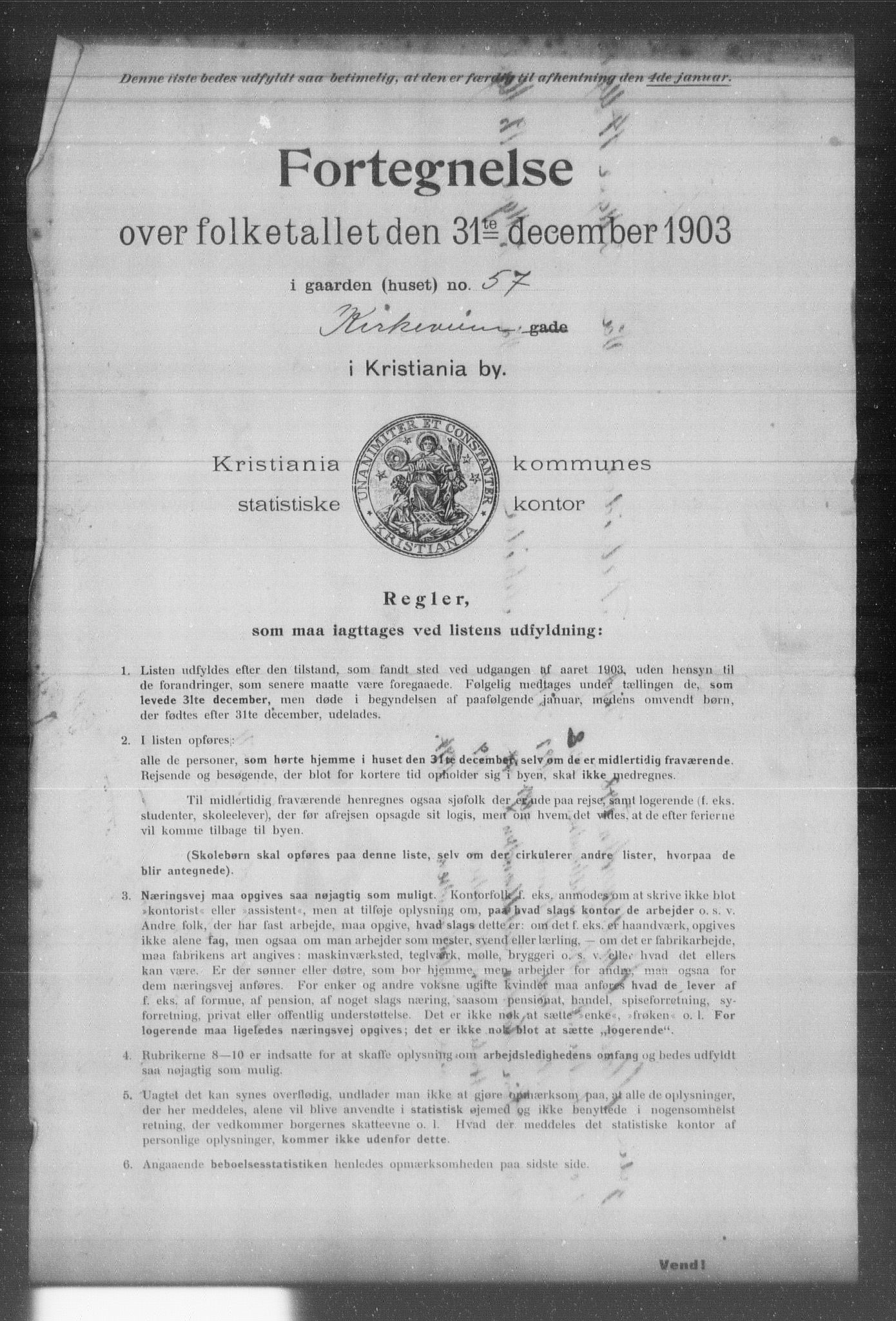 OBA, Kommunal folketelling 31.12.1903 for Kristiania kjøpstad, 1903, s. 10047