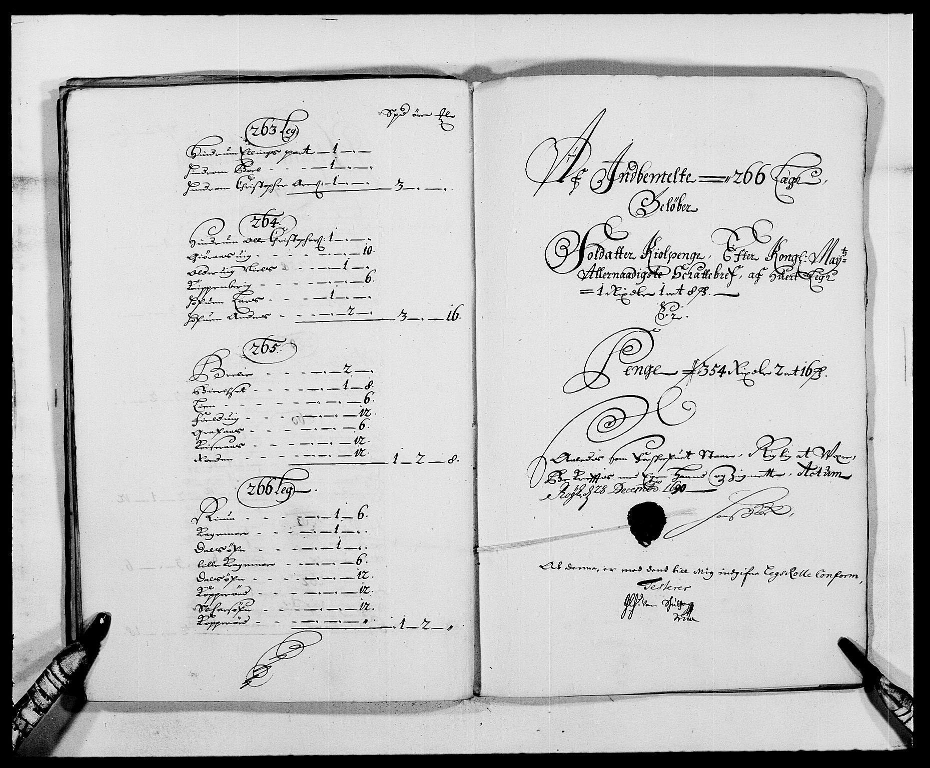 Rentekammeret inntil 1814, Reviderte regnskaper, Fogderegnskap, AV/RA-EA-4092/R62/L4184: Fogderegnskap Stjørdal og Verdal, 1690-1691, s. 129
