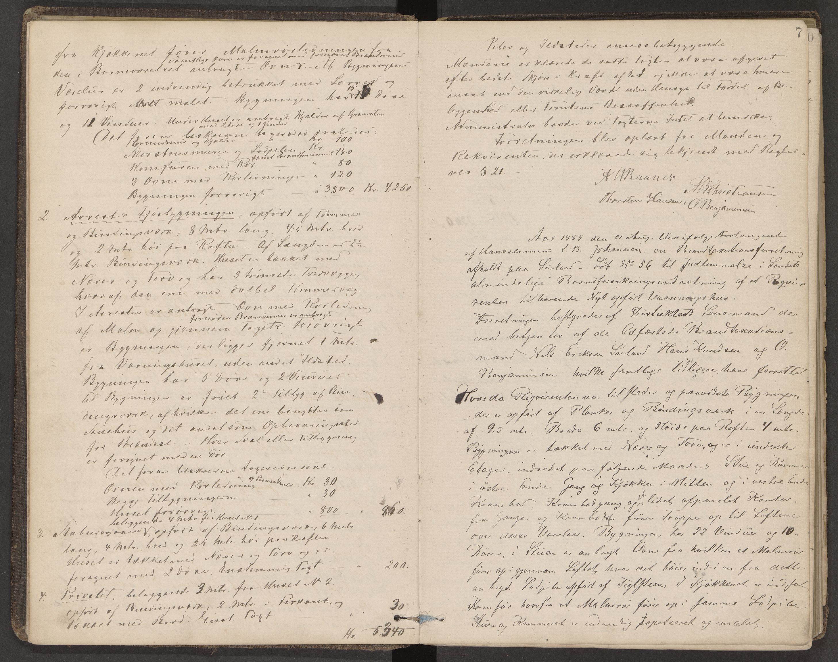 Norges Brannkasse Værøy og Røst, AV/SAT-A-5586/Fa/L0002: Branntakstprotokoll, 1885-1918