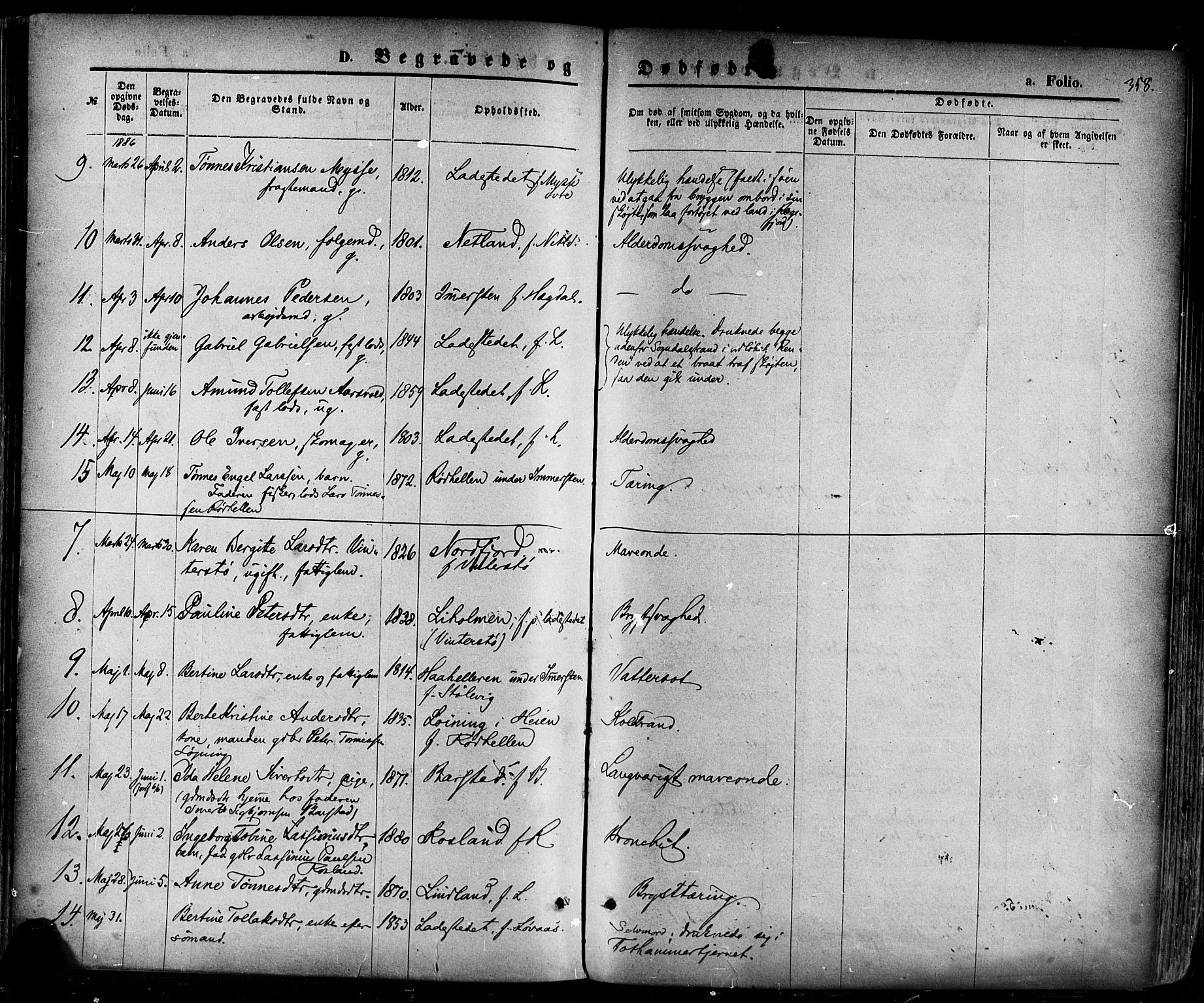 Sokndal sokneprestkontor, AV/SAST-A-101808: Ministerialbok nr. A 10, 1874-1886, s. 358