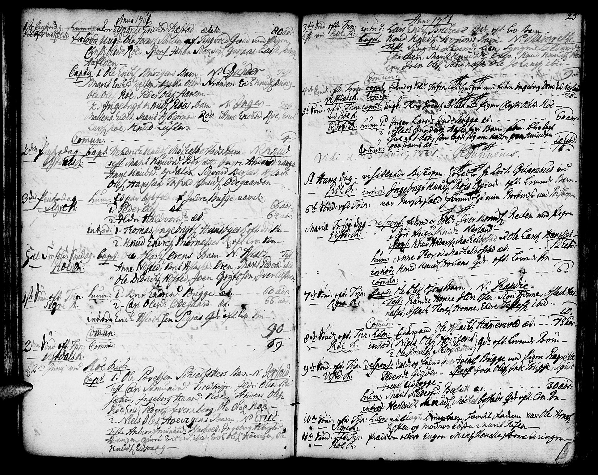 Ministerialprotokoller, klokkerbøker og fødselsregistre - Møre og Romsdal, AV/SAT-A-1454/551/L0621: Ministerialbok nr. 551A01, 1757-1803, s. 25