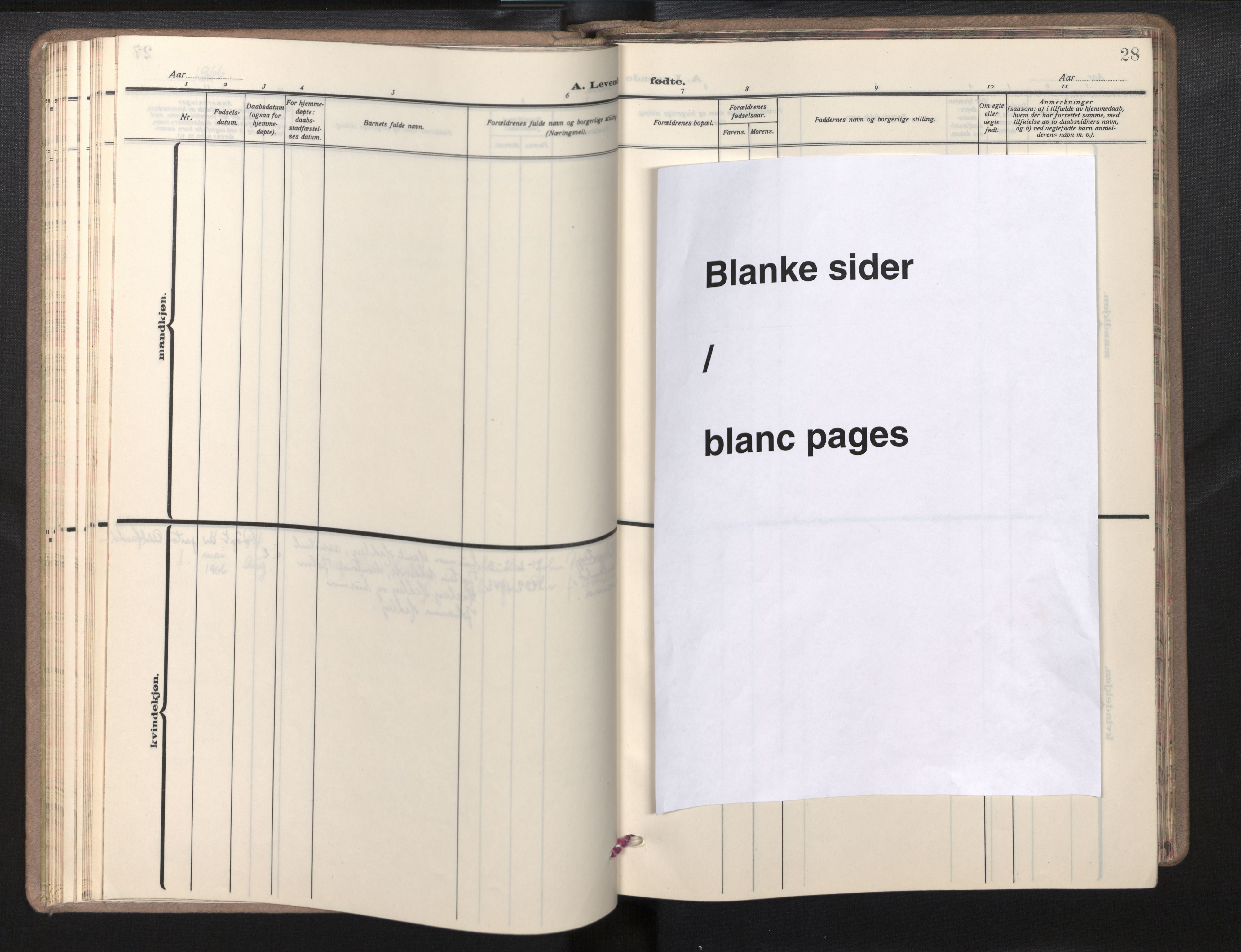 Den norske sjømannsmisjon i utlandet/Bristolhavnene (Cardiff-Swansea), AV/SAB-SAB/PA-0102/H/Ha/Haa/L0003: Ministerialbok nr. A 3, 1932-1966, s. 27b-28a