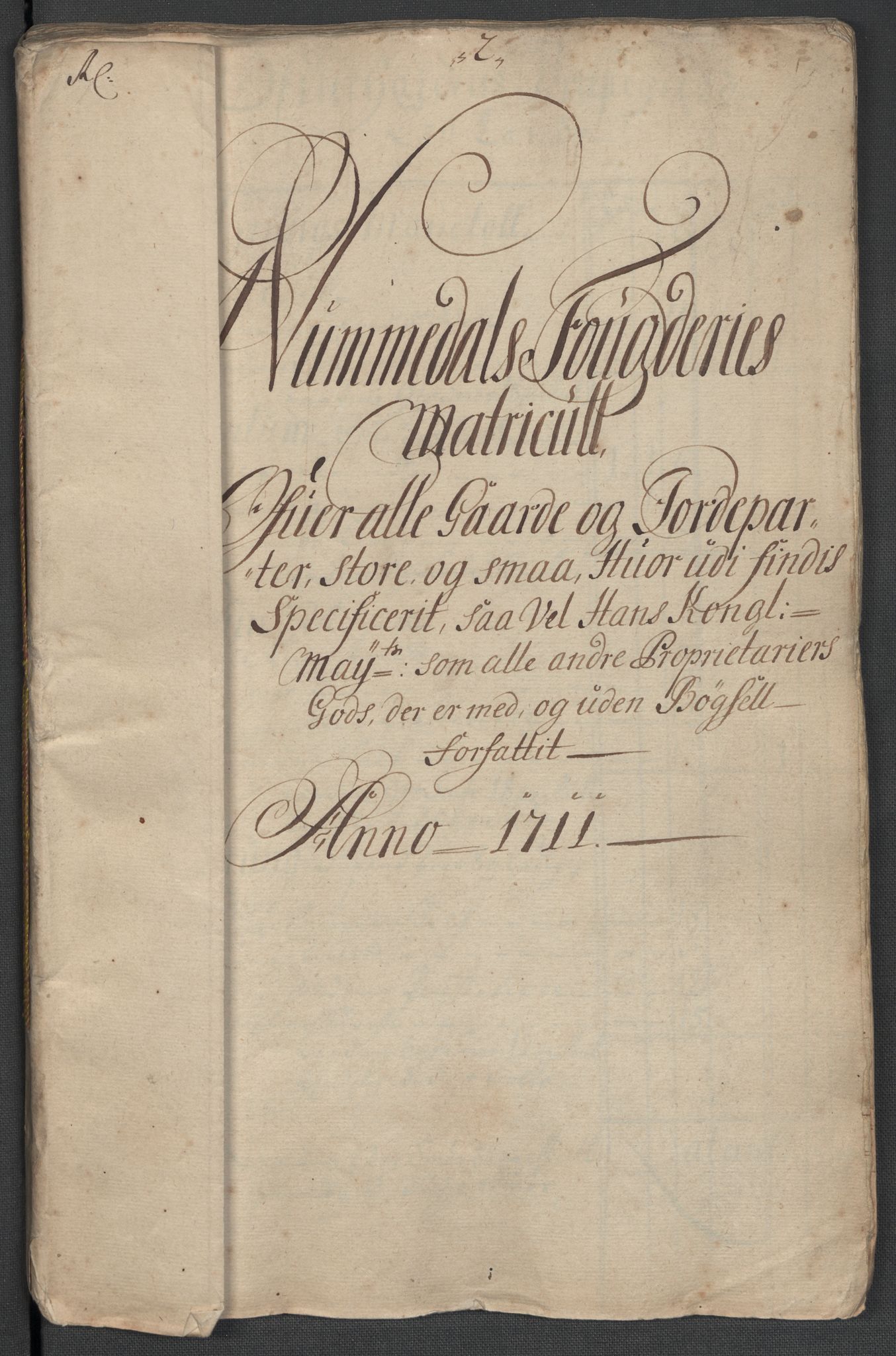 Rentekammeret inntil 1814, Reviderte regnskaper, Fogderegnskap, RA/EA-4092/R64/L4432: Fogderegnskap Namdal, 1711, s. 23