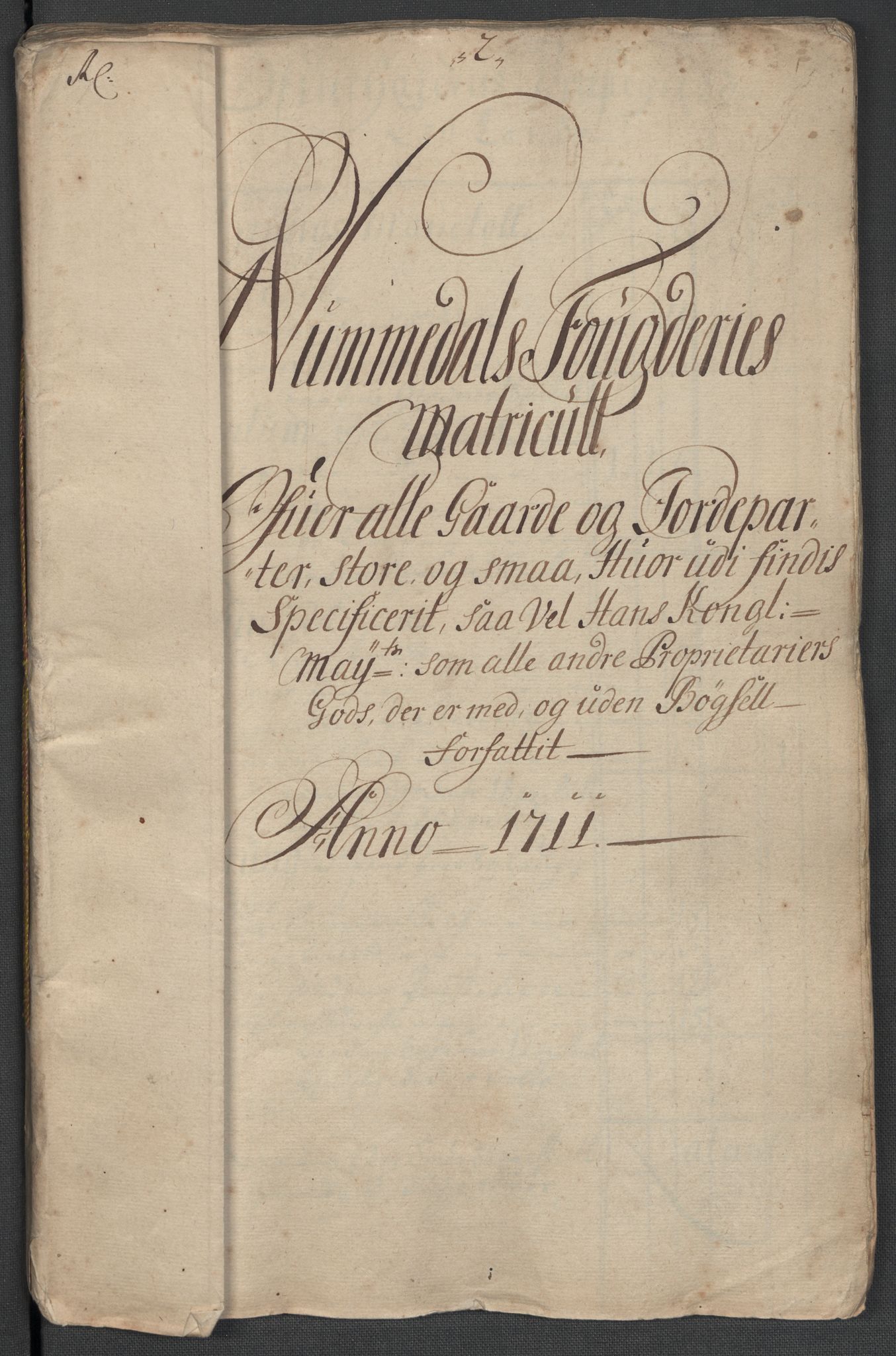 Rentekammeret inntil 1814, Reviderte regnskaper, Fogderegnskap, AV/RA-EA-4092/R64/L4432: Fogderegnskap Namdal, 1711, s. 23